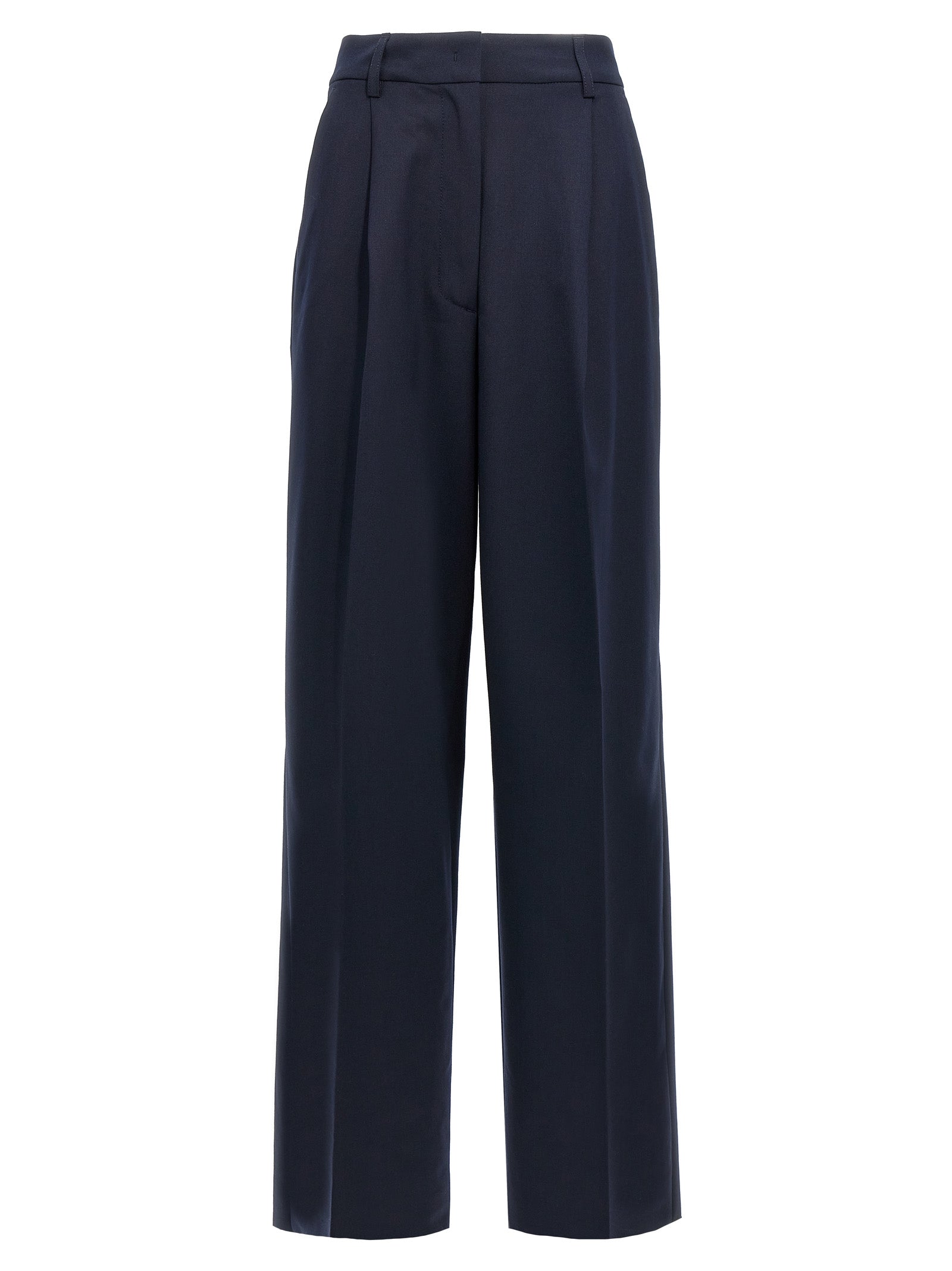 THELATEST Blaue Freizeithose aus Polyester