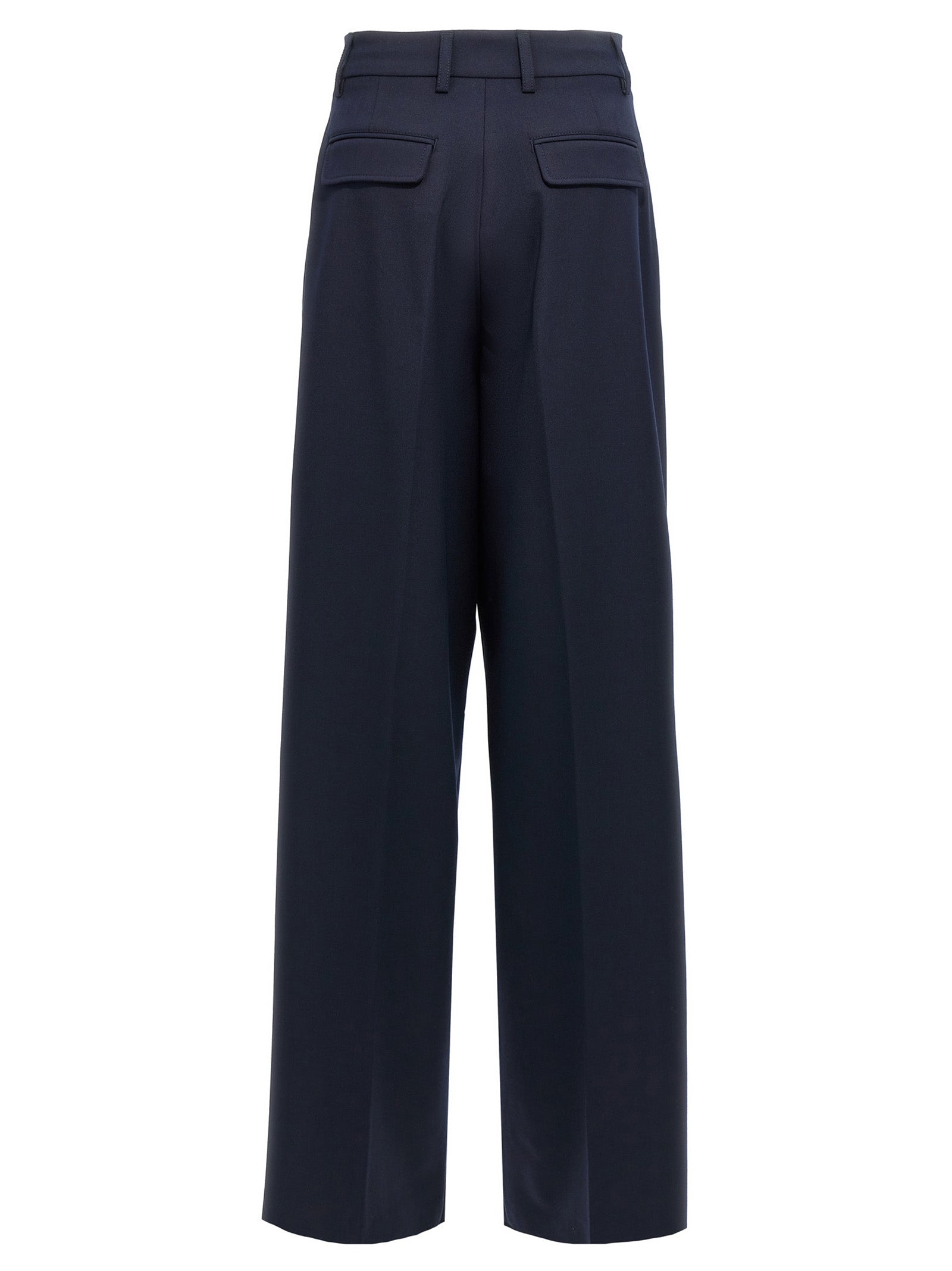 THELATEST Blaue Freizeithose aus Polyester