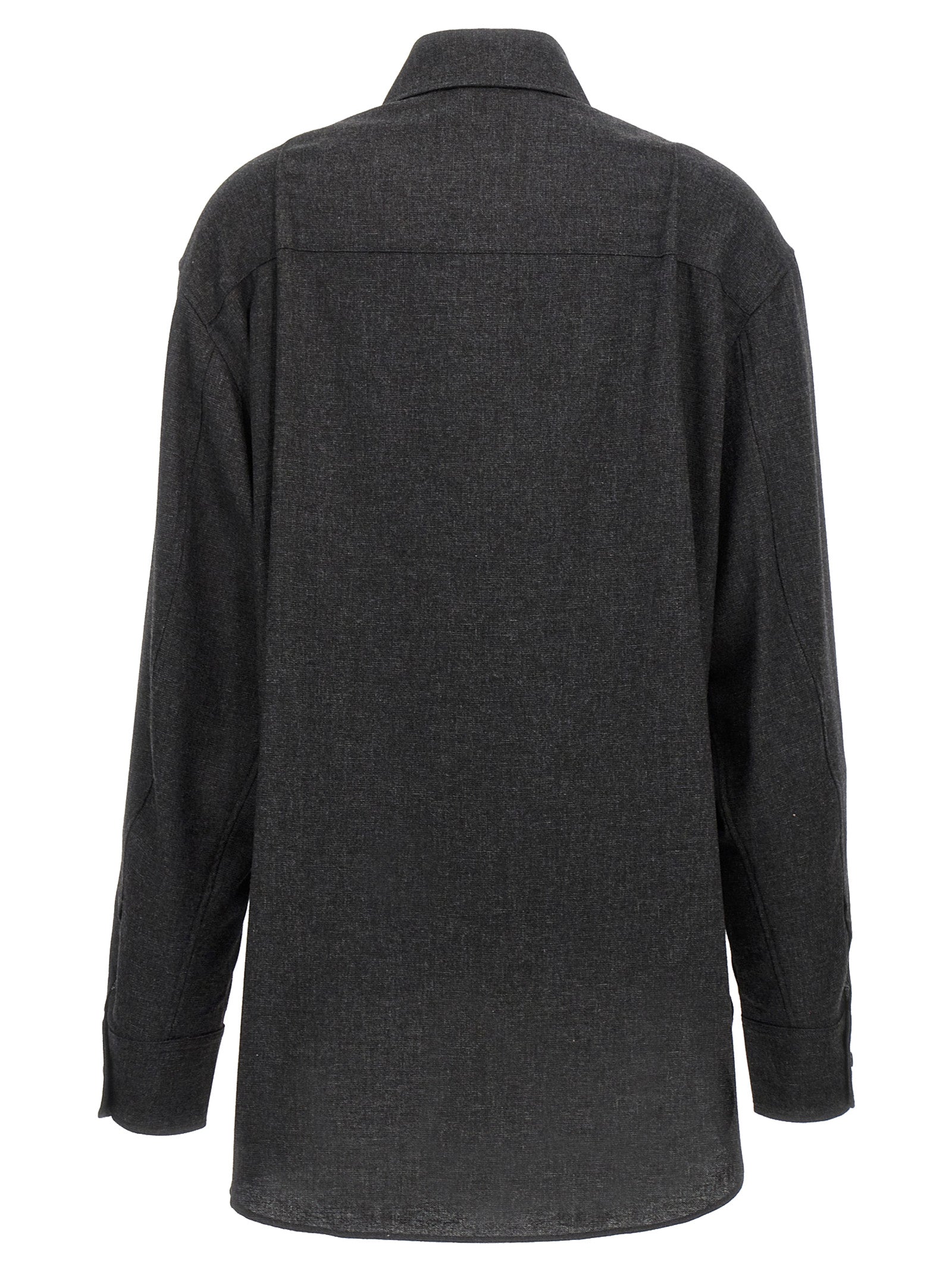 The Andamane Graue Wollbluse