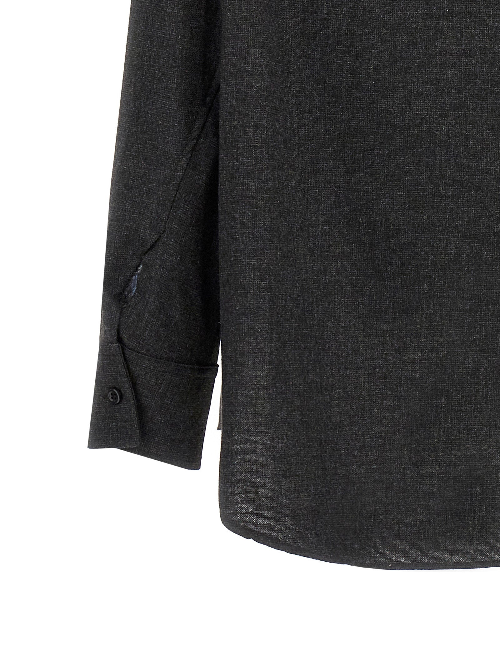 The Andamane Graue Wollbluse