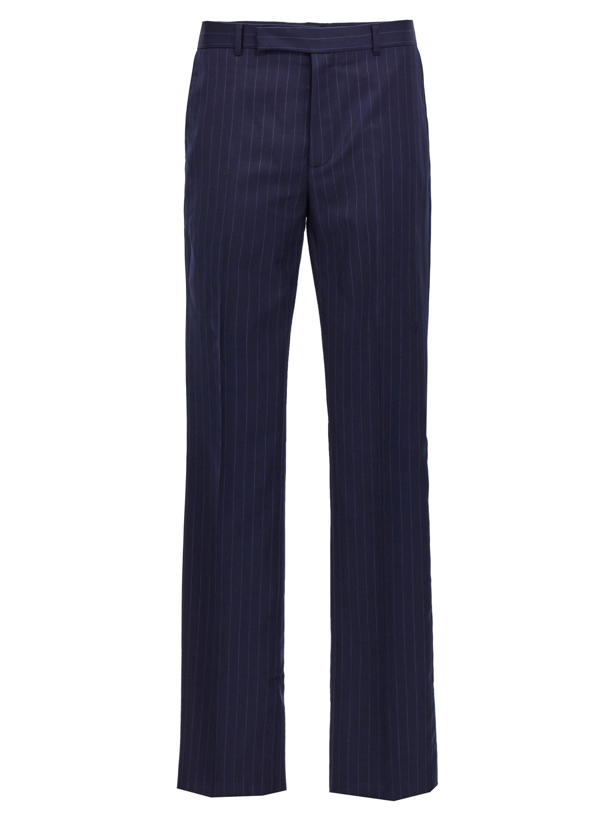 Givenchy Elegante blaue Woll-Hose