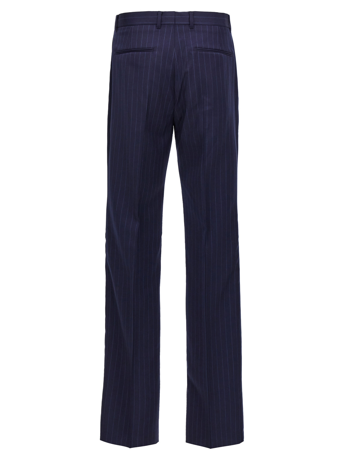 Givenchy Elegante blaue Woll-Hose