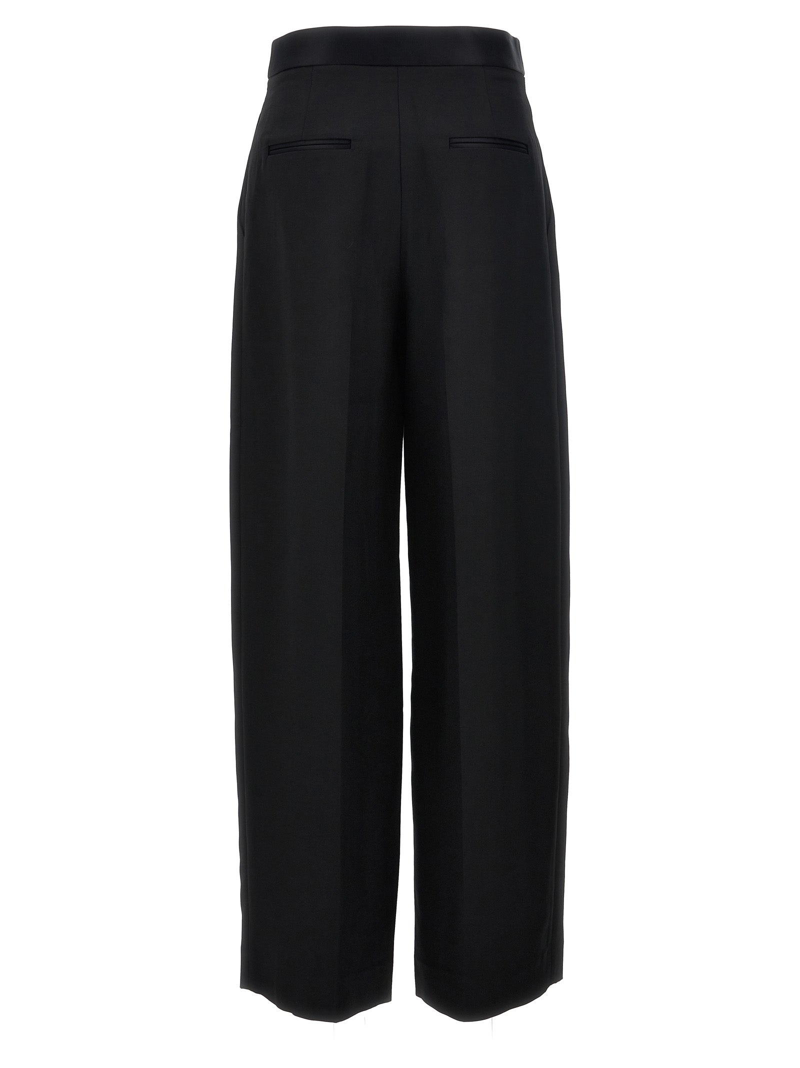 Khaite Schwarze Freizeithose aus Viskose