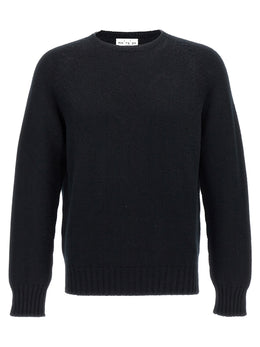 MA'RY'YA Schwarzer Wollcardigan