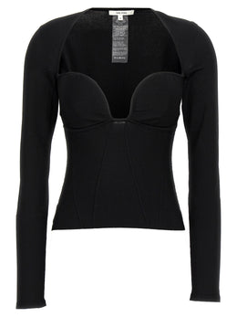 Nensi Dojaka Schwarze Tanktops aus Viskose