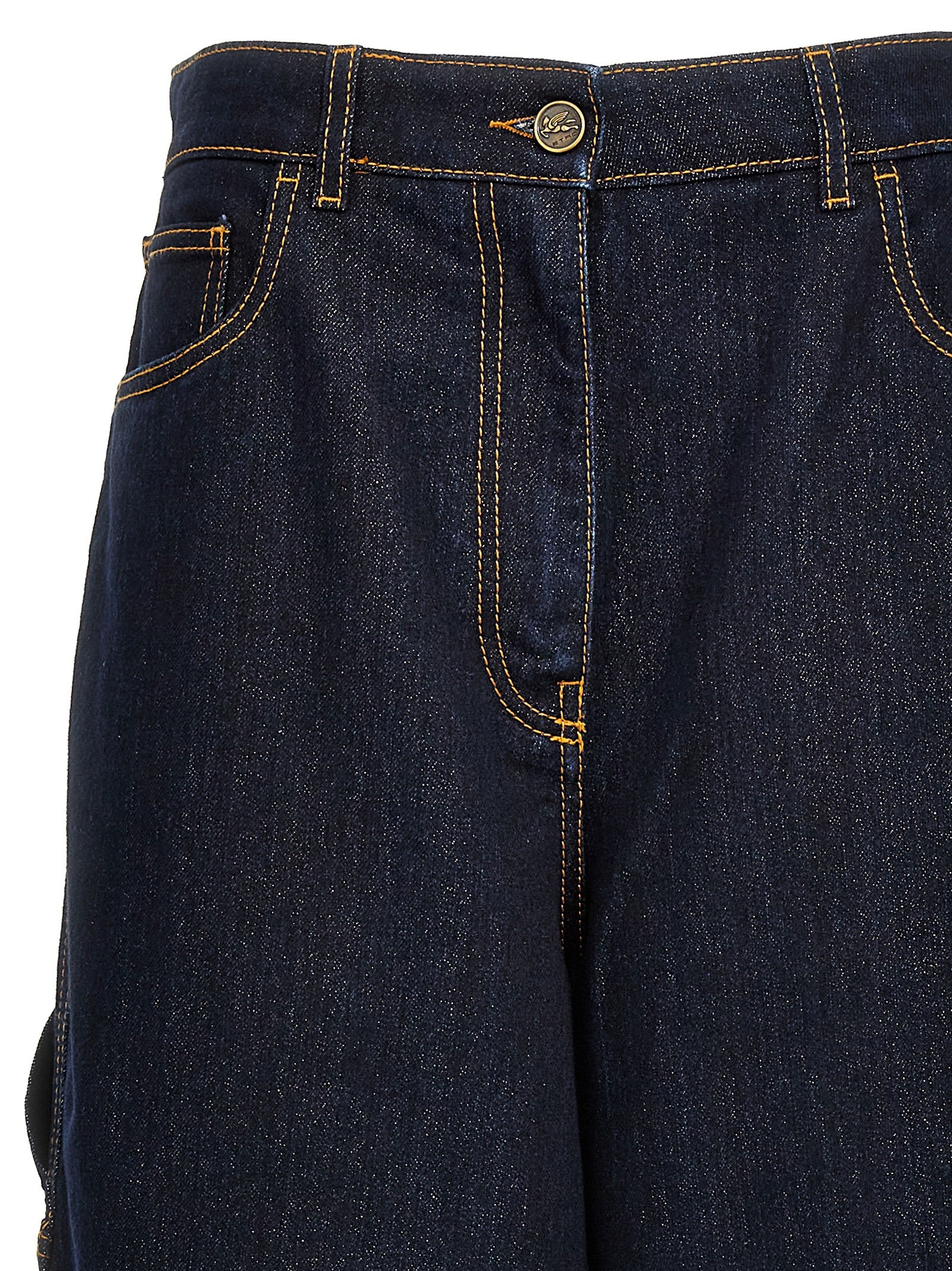 Etro Blaue Baumwolljeans Denim