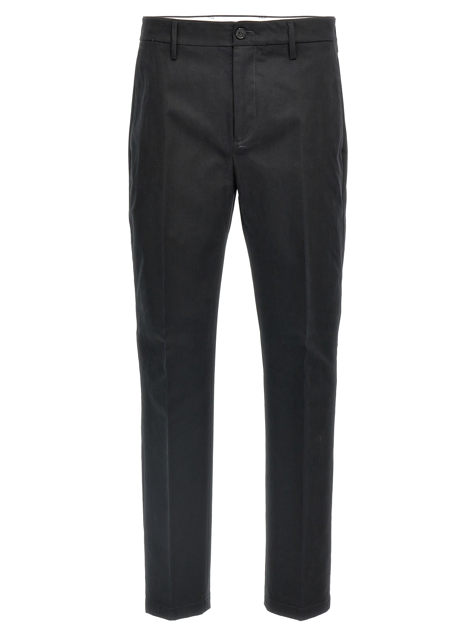 Department 5 Schwarze Baumwoll-Freizeithose