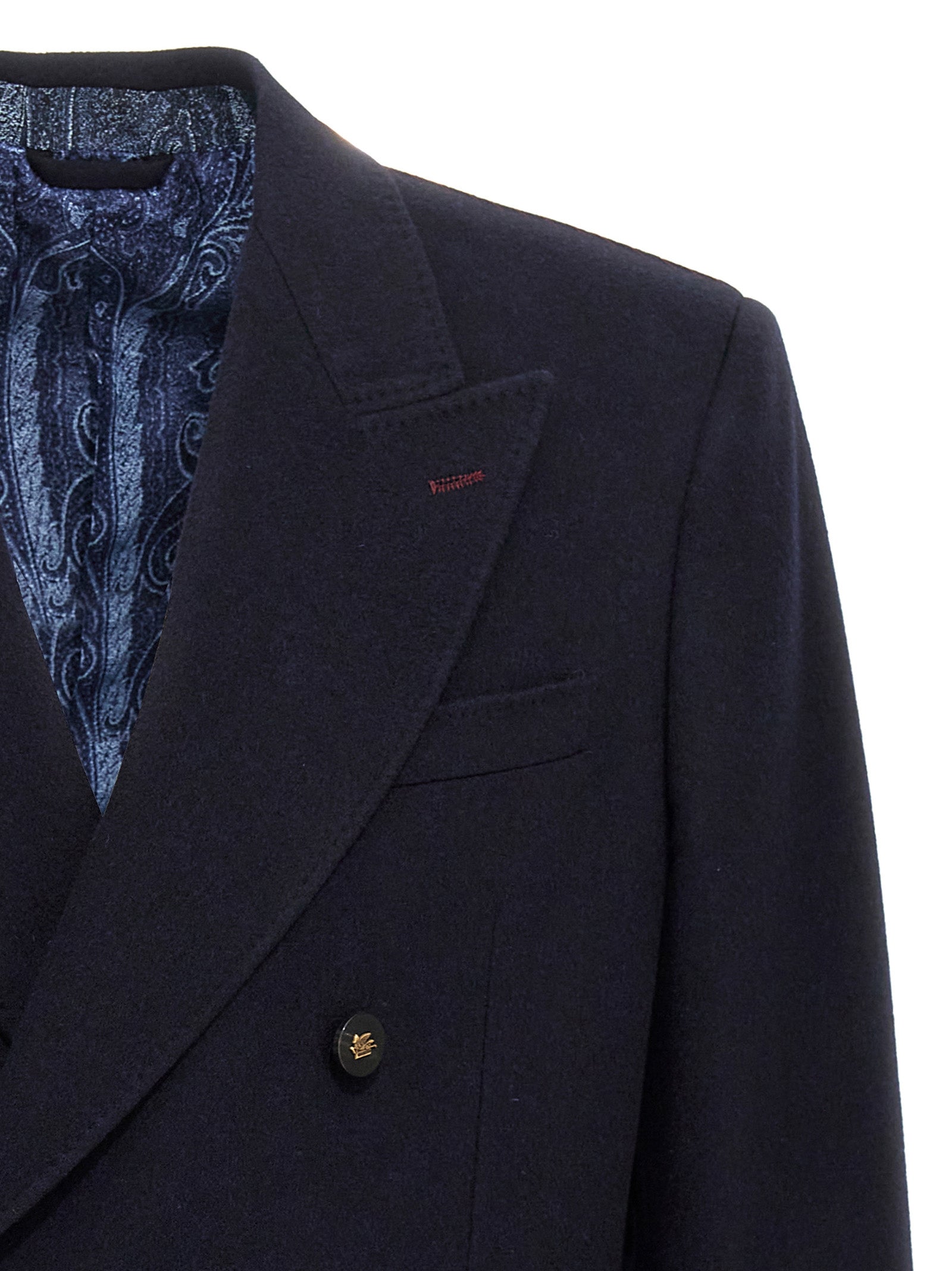 Etro Blauer Kaschmir-Blazer