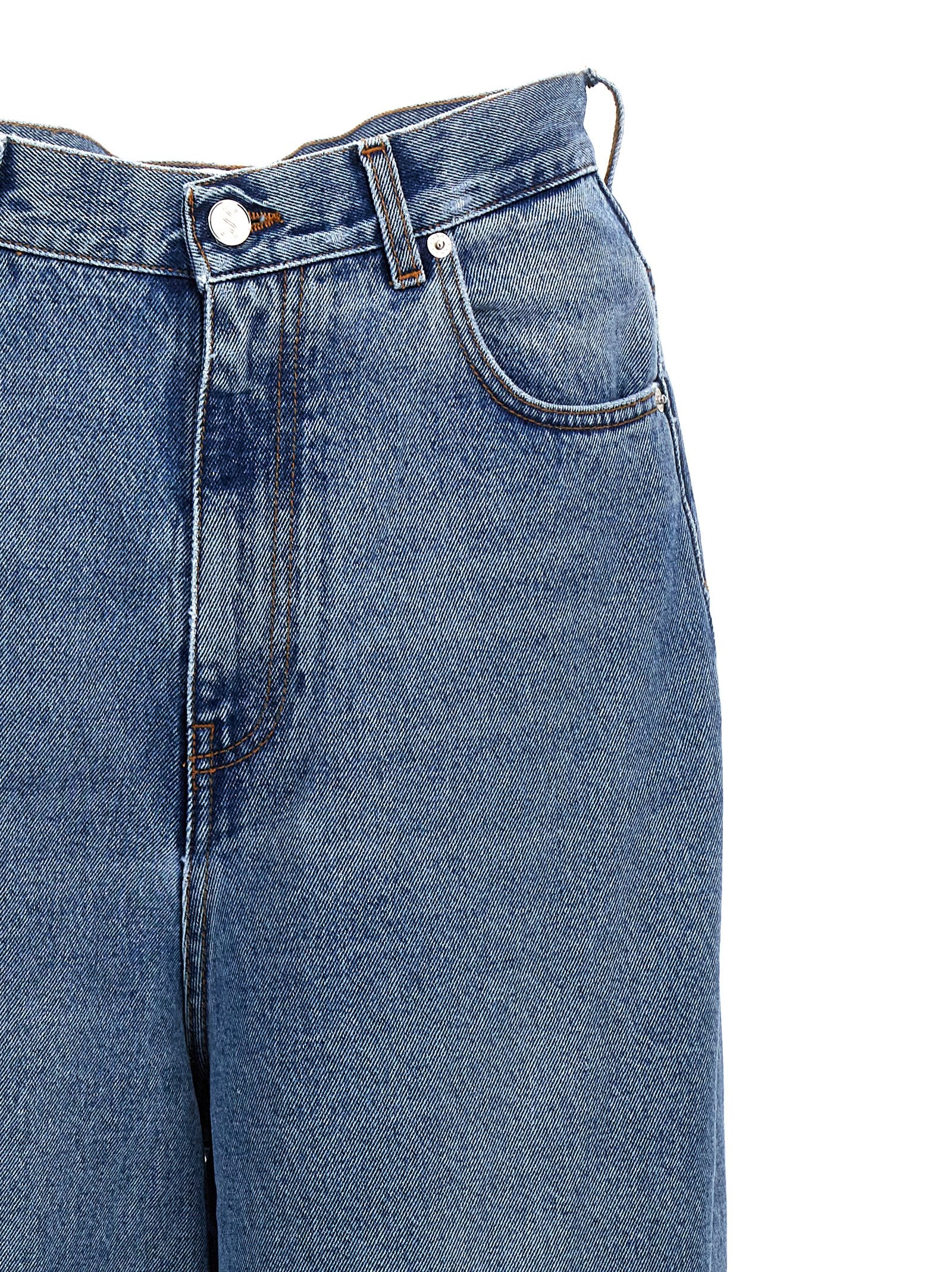 SÉFR Blaue Baumwolljeans Denim