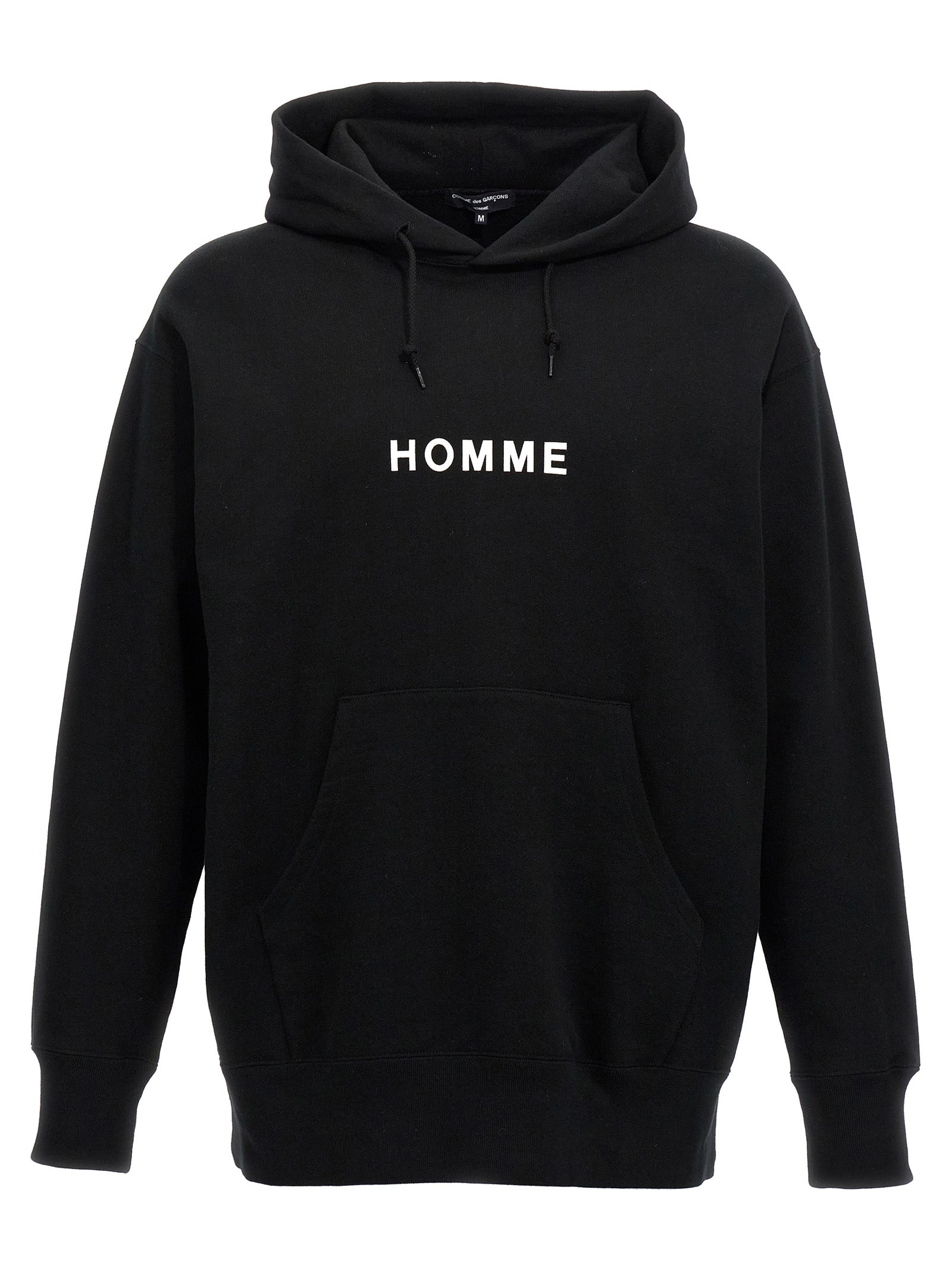 Comme Des Garçons Schwarzer Baumwoll-Sweatshirt