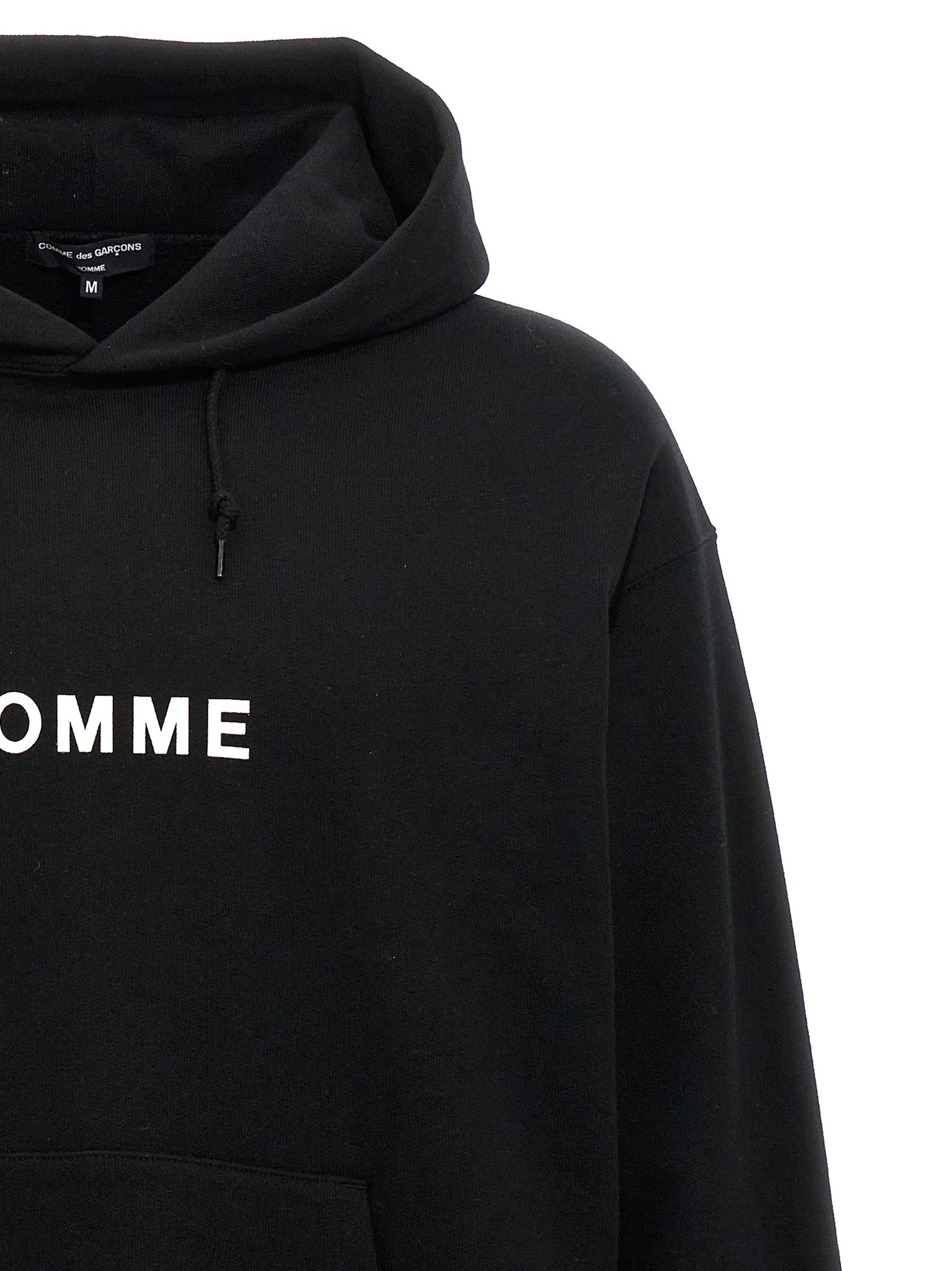 Comme Des Garçons Schwarzer Baumwoll-Sweatshirt
