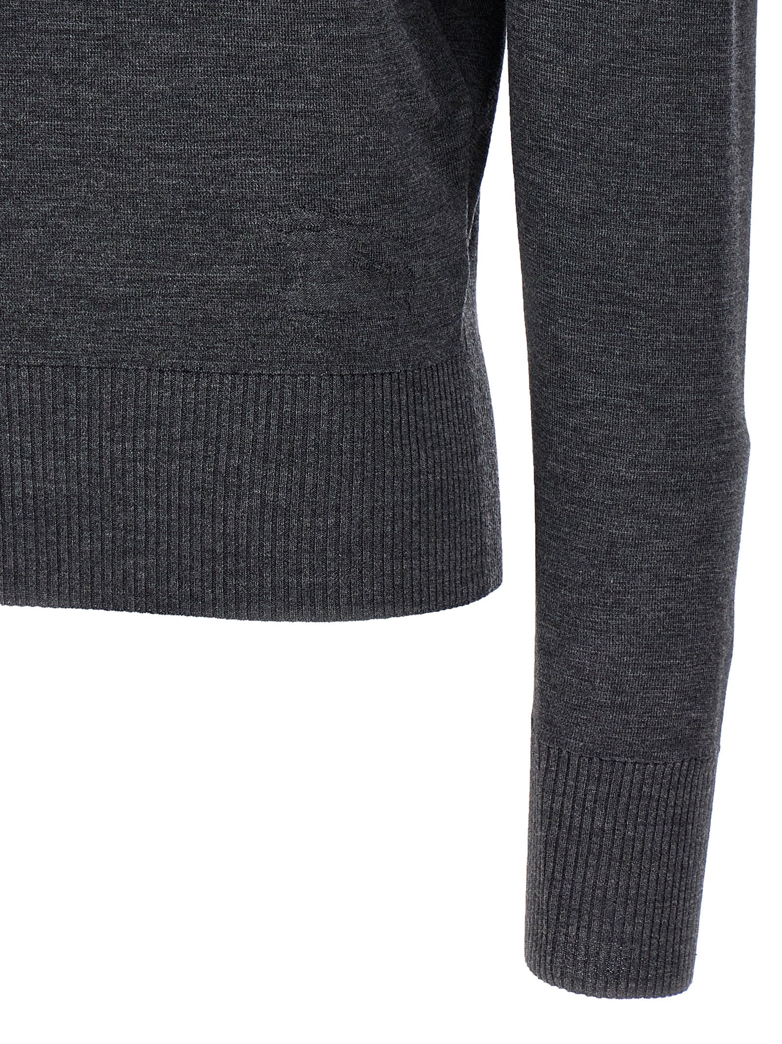 Burberry Grauer Wollcardigan