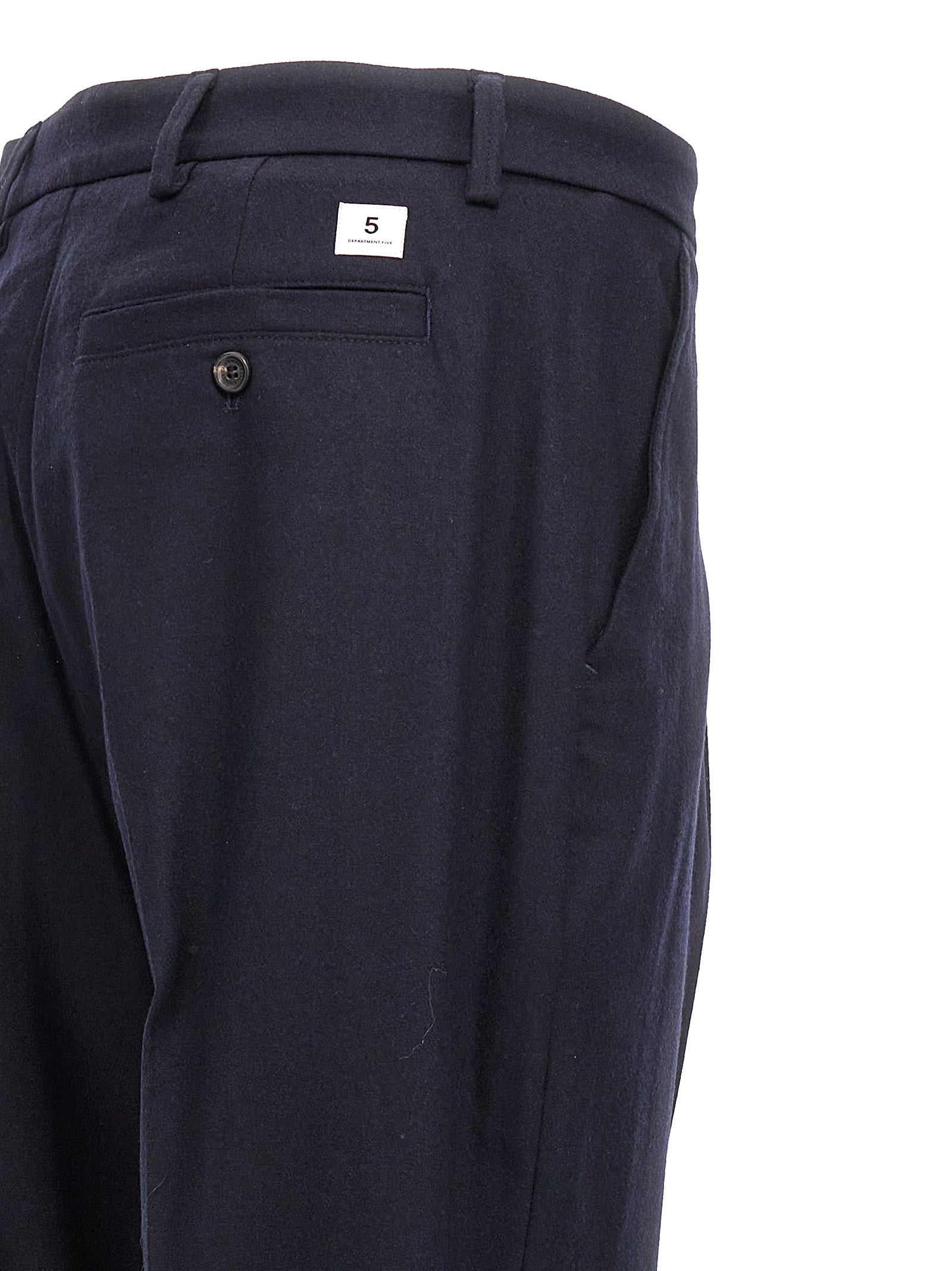 Department 5 Elegante blaue Woll-Hose