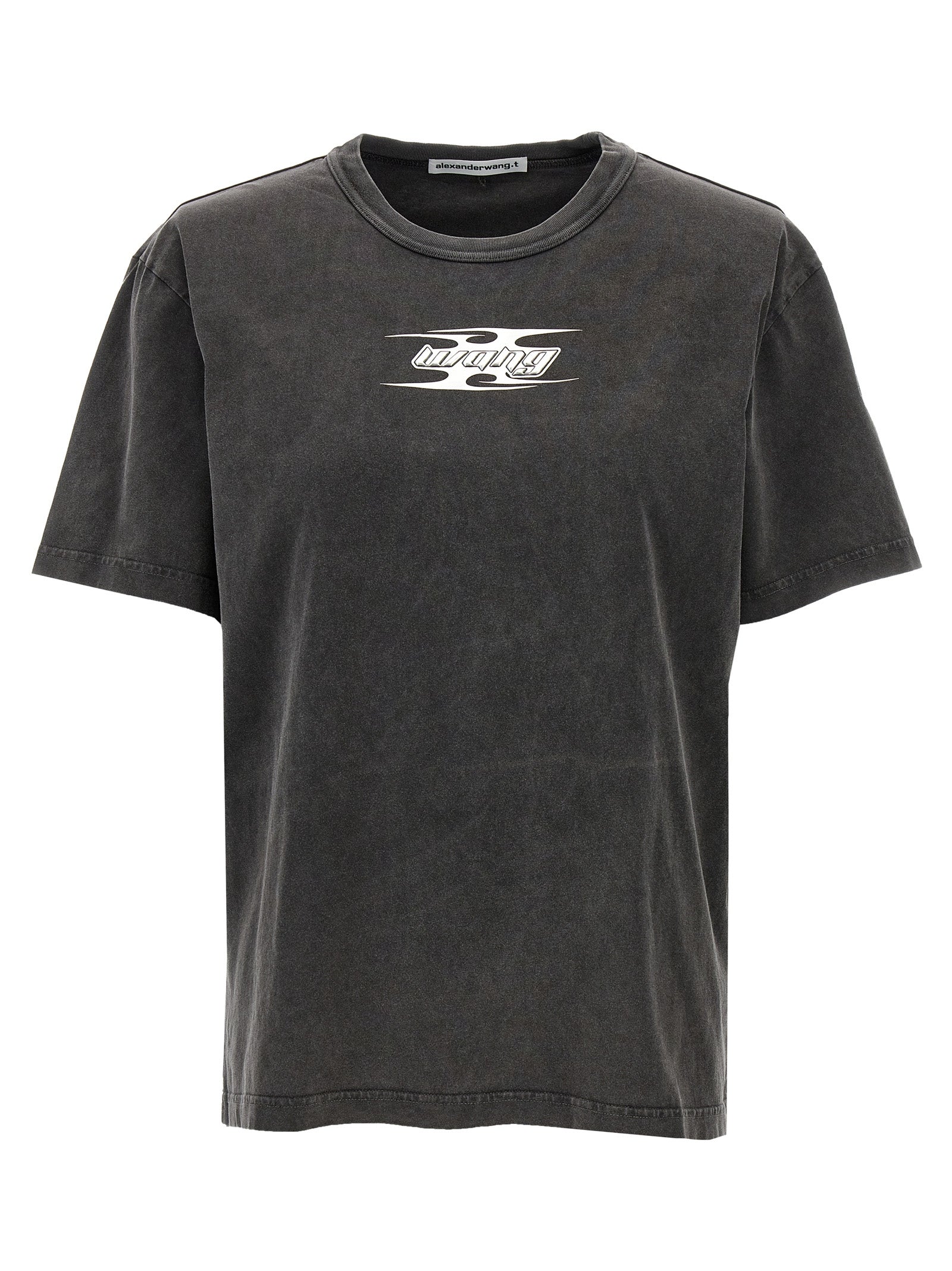 T BY ALEXANDER WANG Graues Baumwoll-T-Shirt