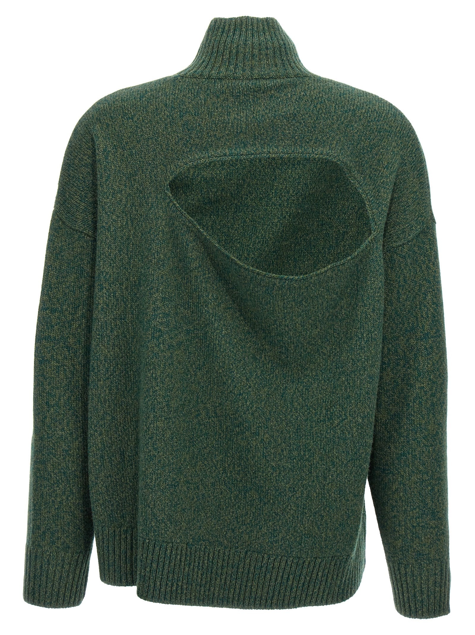 Victoria Beckham Zweifarbige Wollstrickjacke