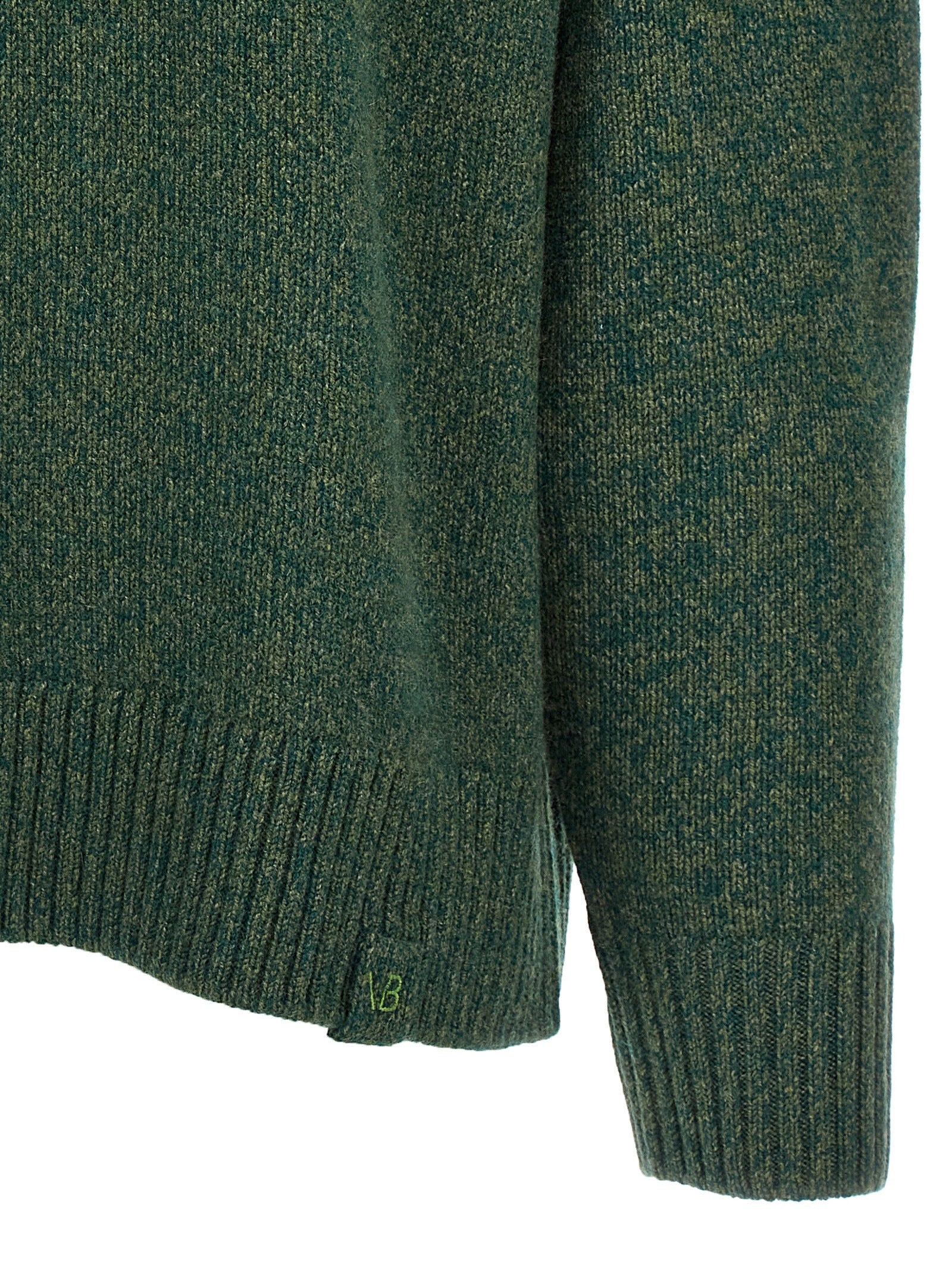 Victoria Beckham Zweifarbige Wollstrickjacke