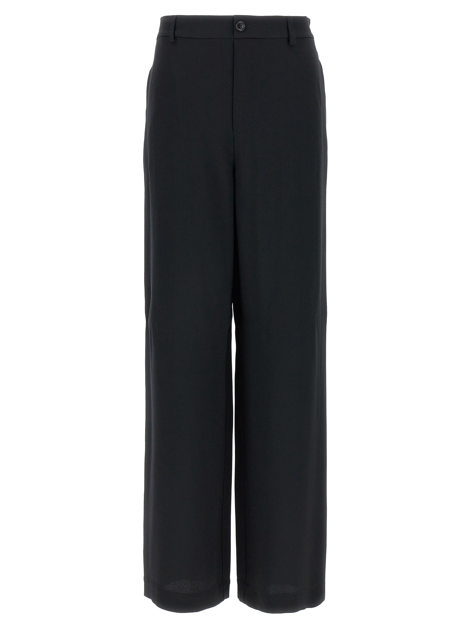 Moschino Schwarze Freizeithose aus Acetat