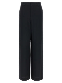 Moschino Schwarze Freizeithose aus Acetat