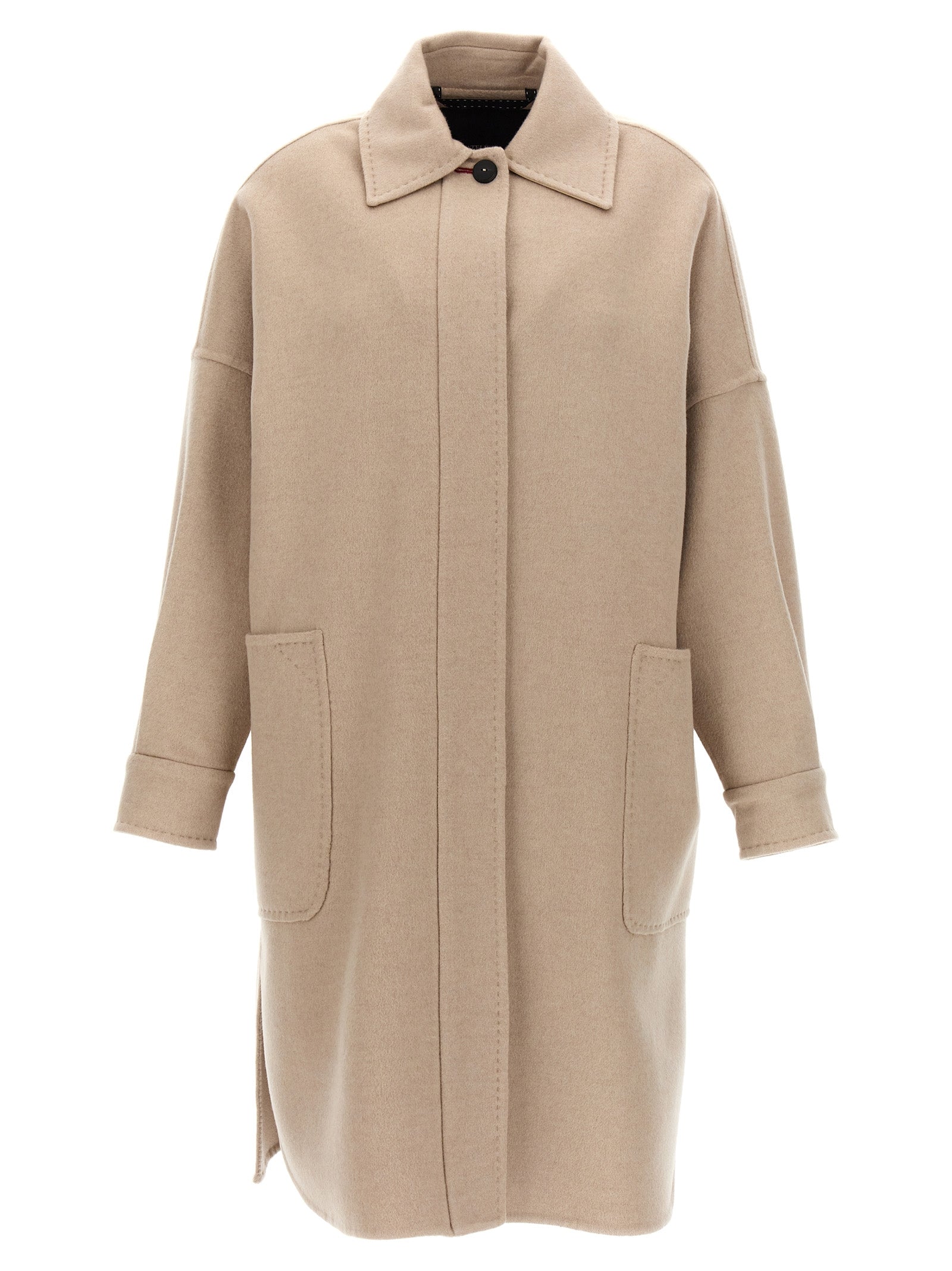 Max Mara Beiger Kaschmir-Mantel