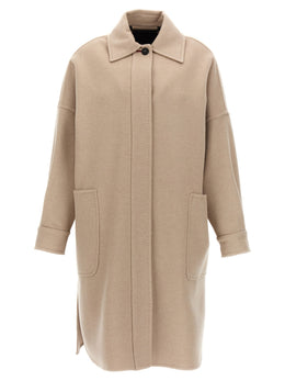 Max Mara Beiger Kaschmir-Mantel