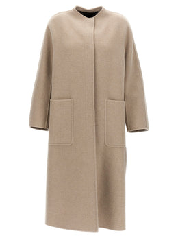 Max Mara Beiger Kaschmir-Mantel