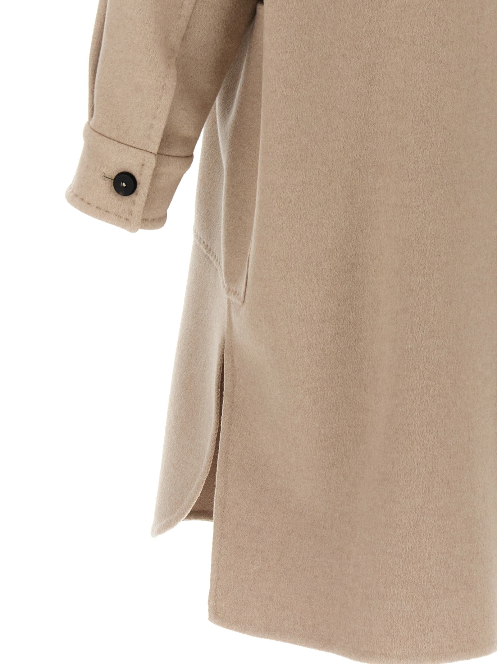 Max Mara Beiger Kaschmir-Mantel