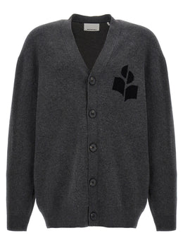 Isabel Marant Grauer Baumwollcardigan