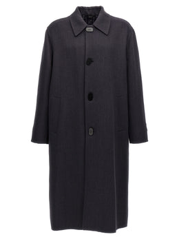Fendi Blauer Sakko aus reiner Schurwolle