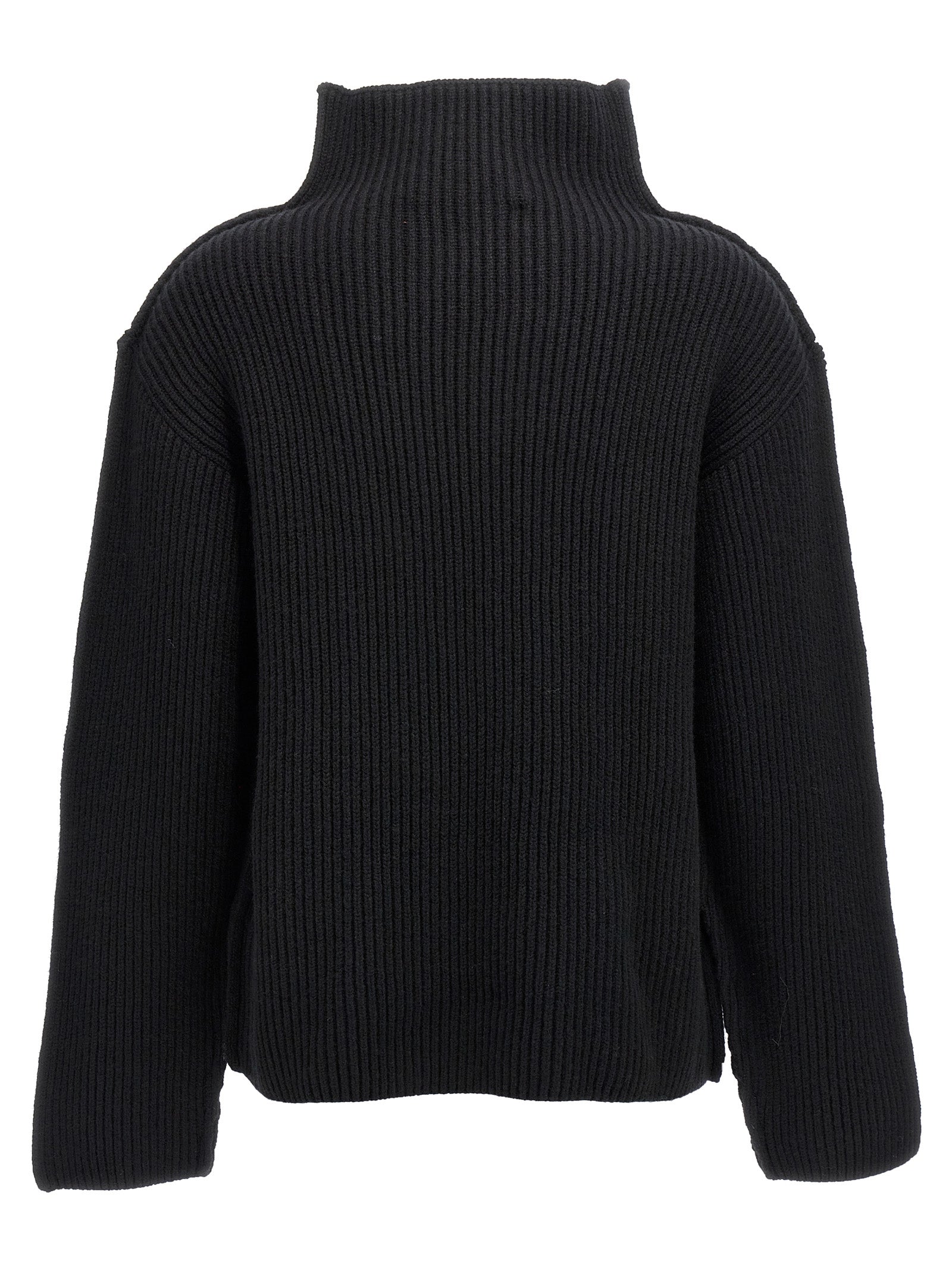 Marni Schwarzer Wollcardigan