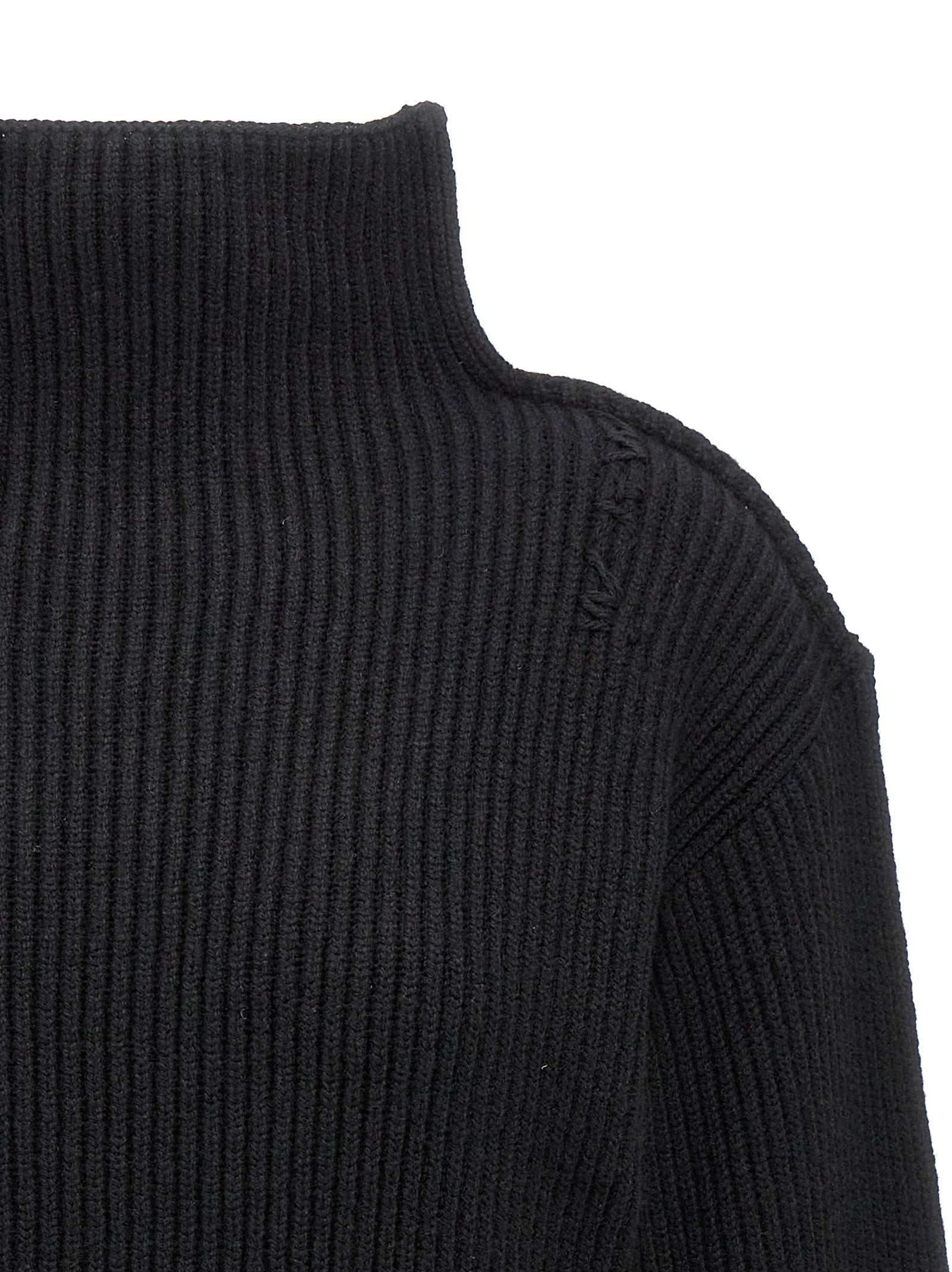 Marni Schwarzer Wollcardigan