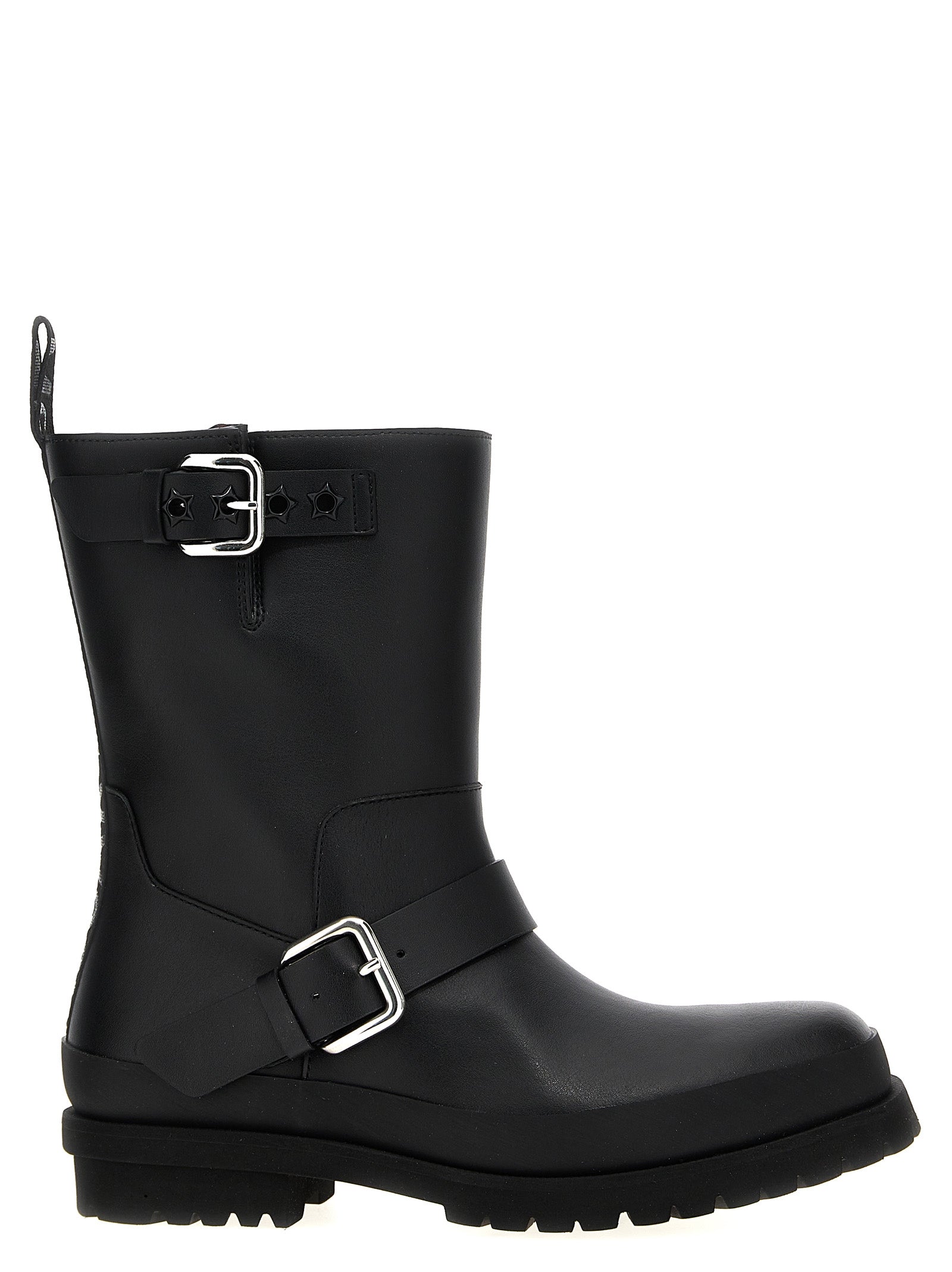 Stella McCartney Schwarze Ankle Boots aus Polyester