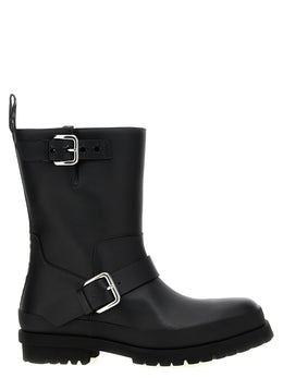 Stella McCartney Schwarze Ankle Boots aus Polyester