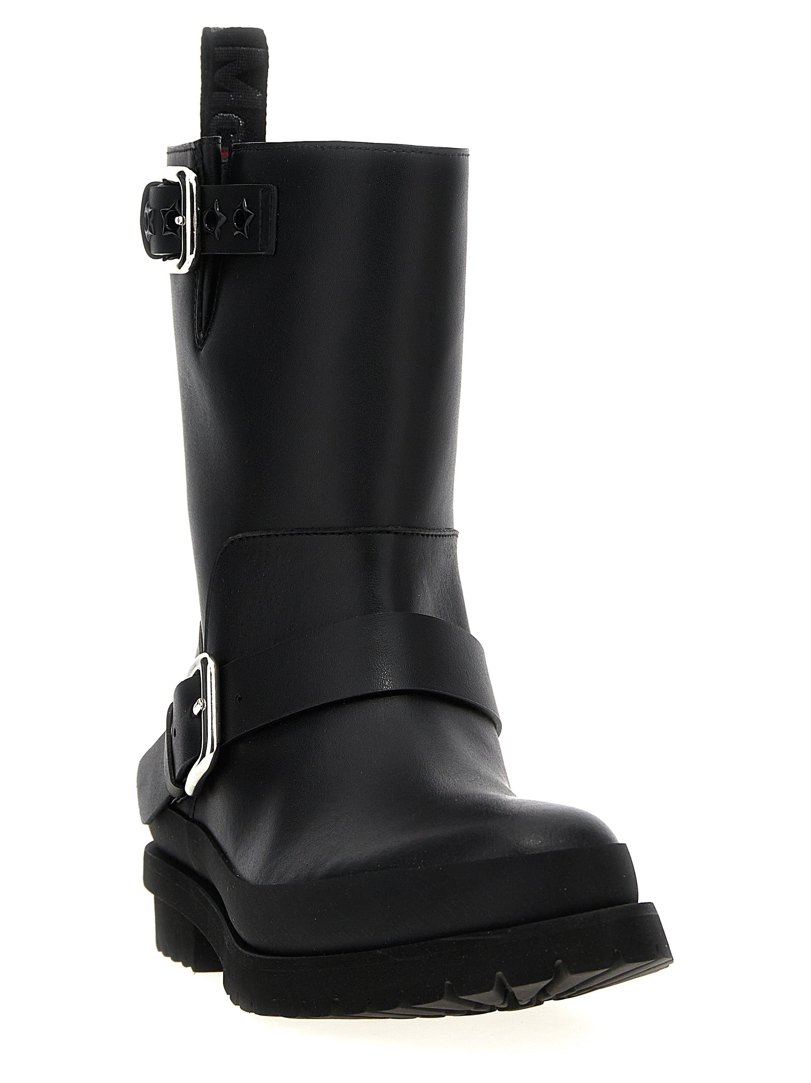 Stella McCartney Schwarze Ankle Boots aus Polyester