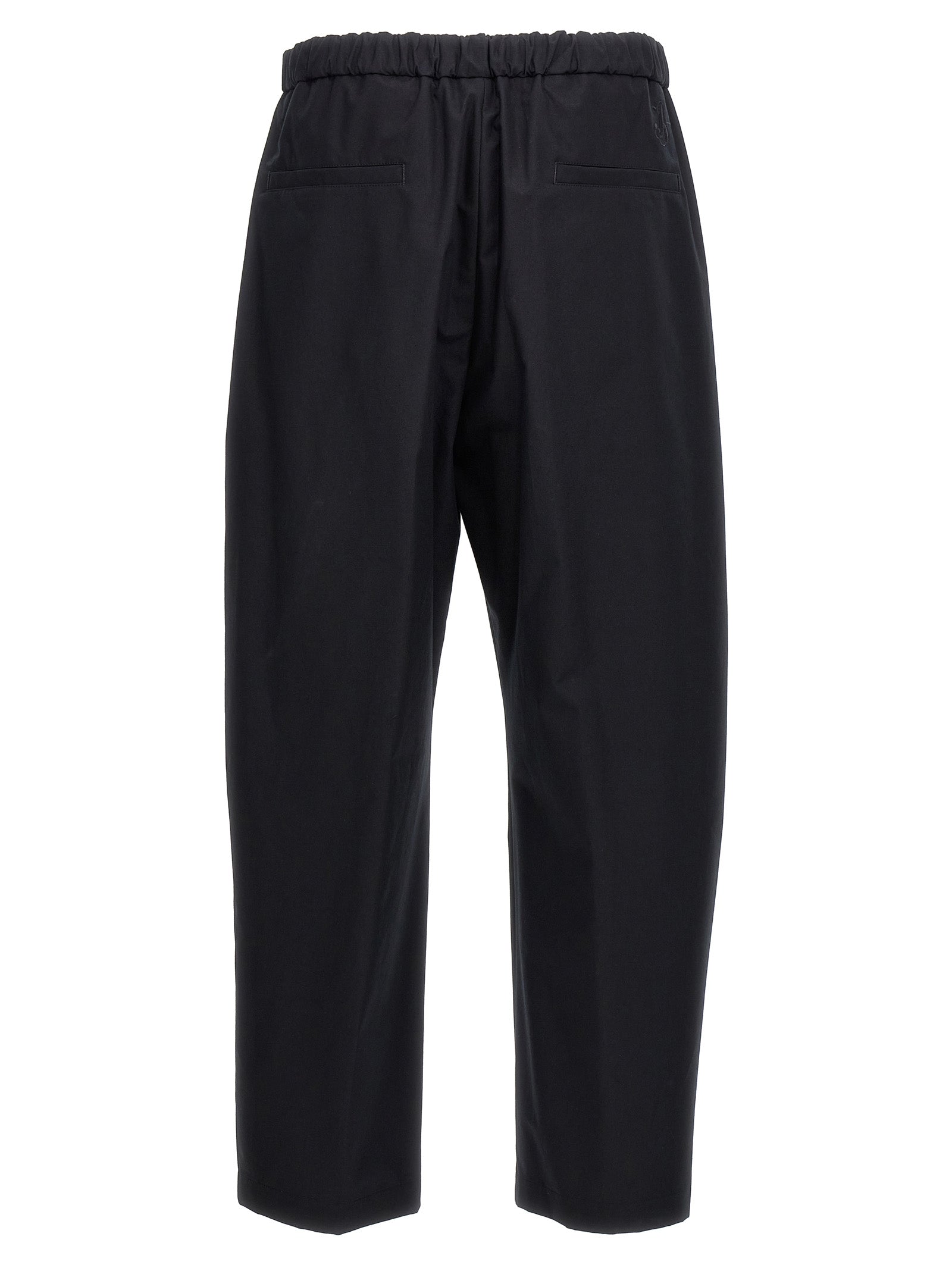 Jil Sander Blaue Baumwoll-Freizeithose