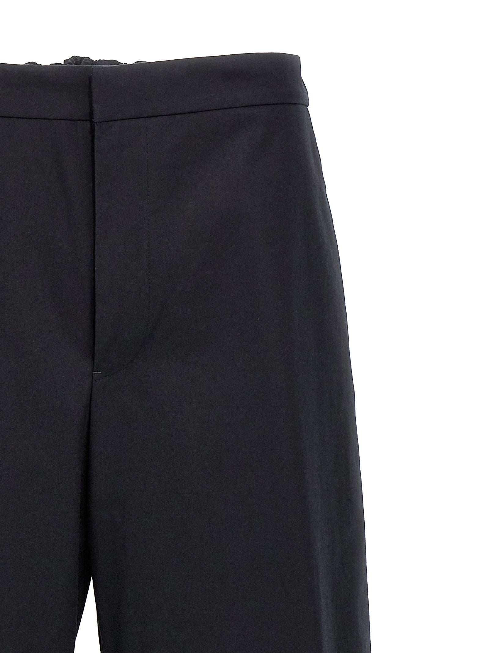 Jil Sander Blaue Baumwoll-Freizeithose