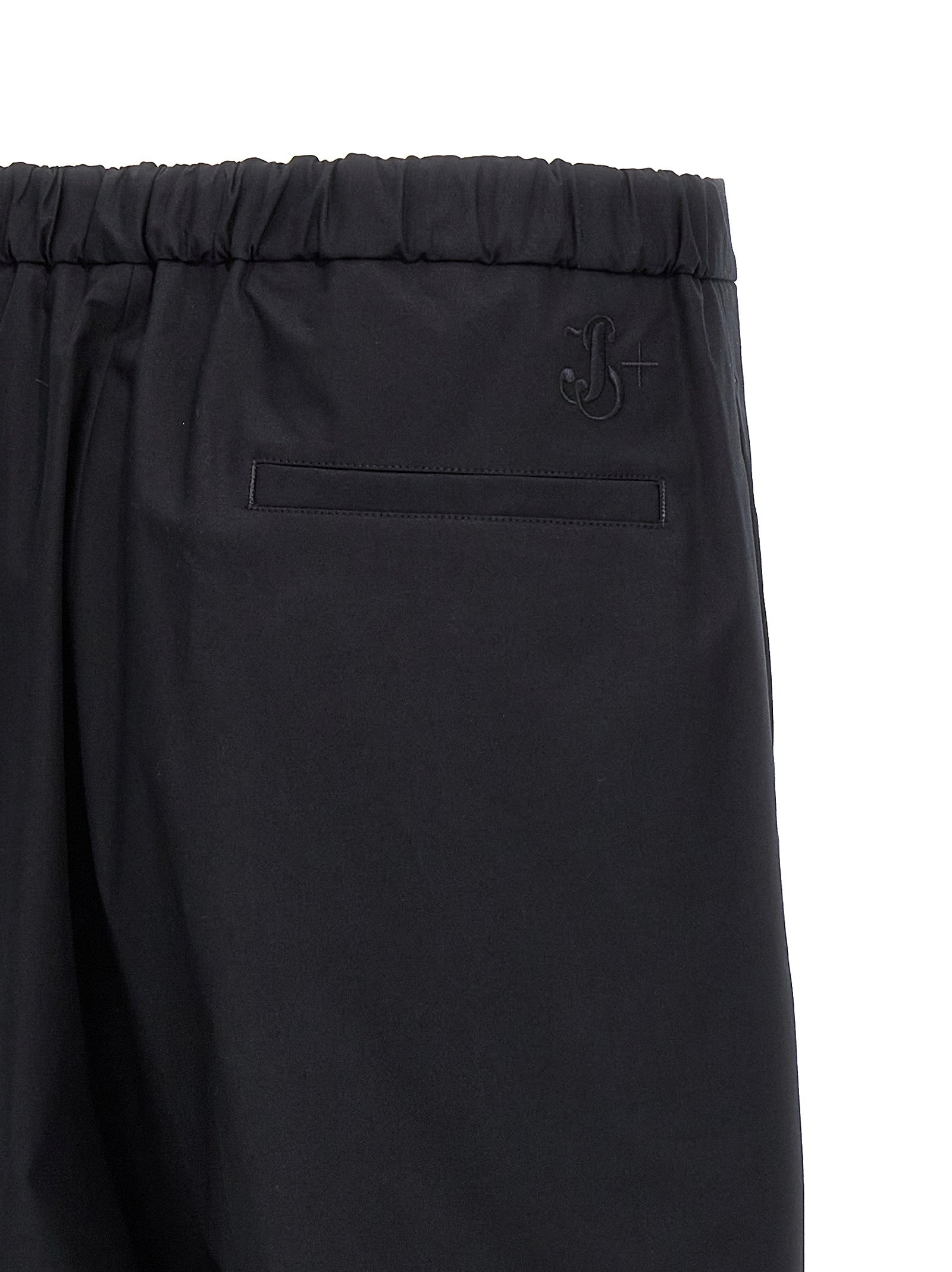 Jil Sander Blaue Baumwoll-Freizeithose