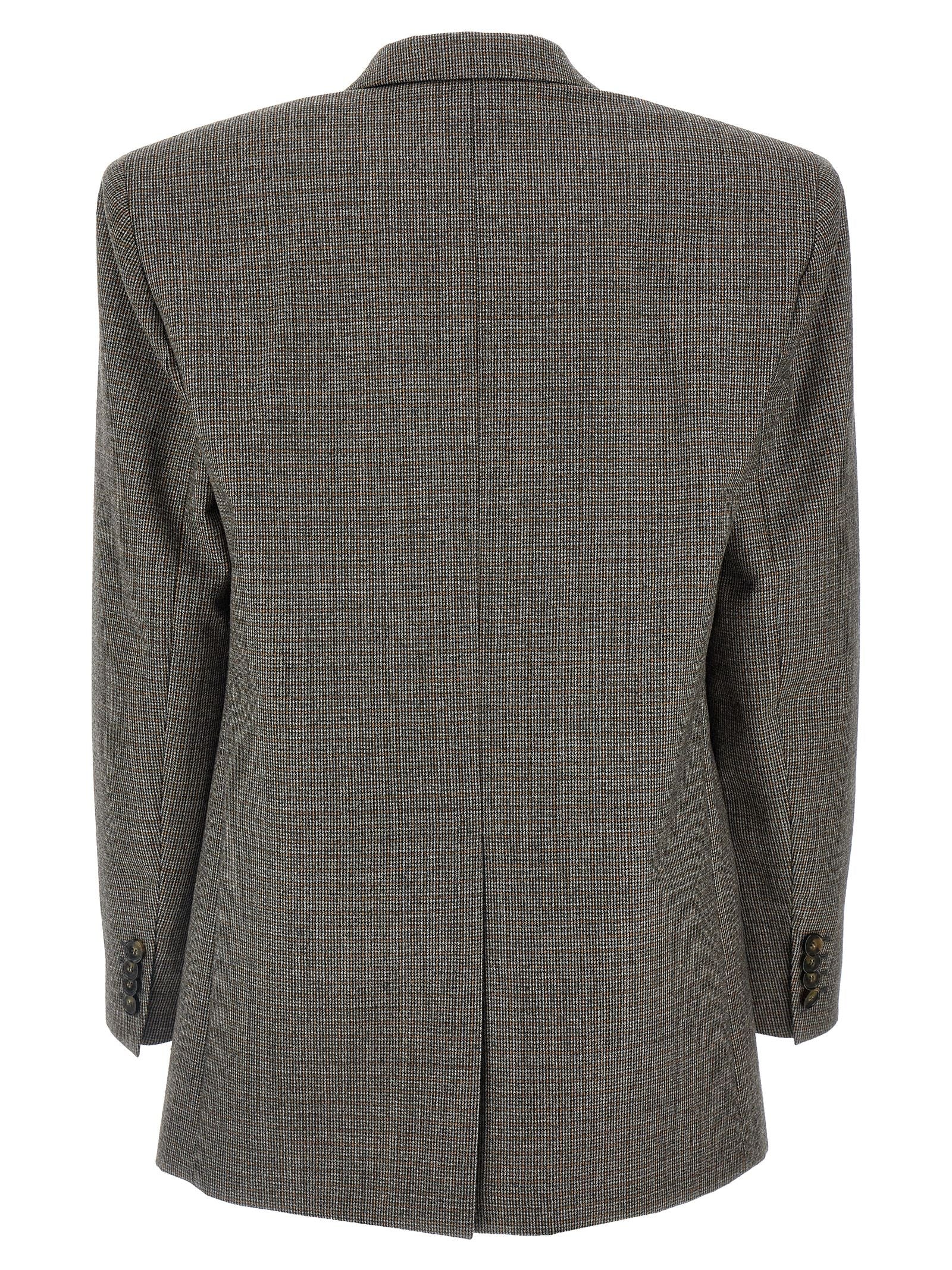 Stella McCartney Grauer Wollblazer