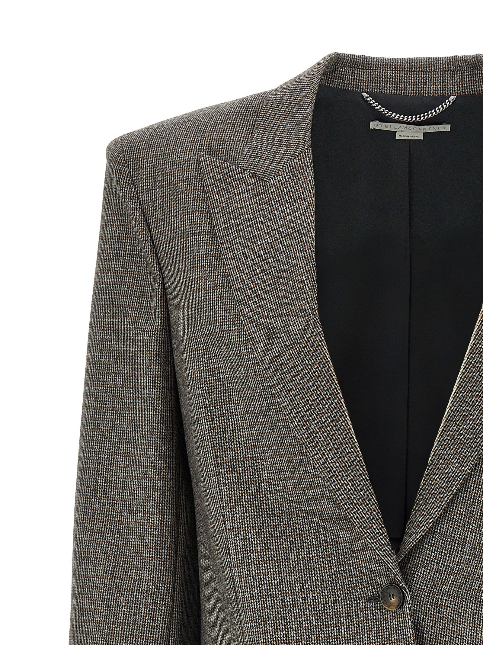 Stella McCartney Grauer Wollblazer