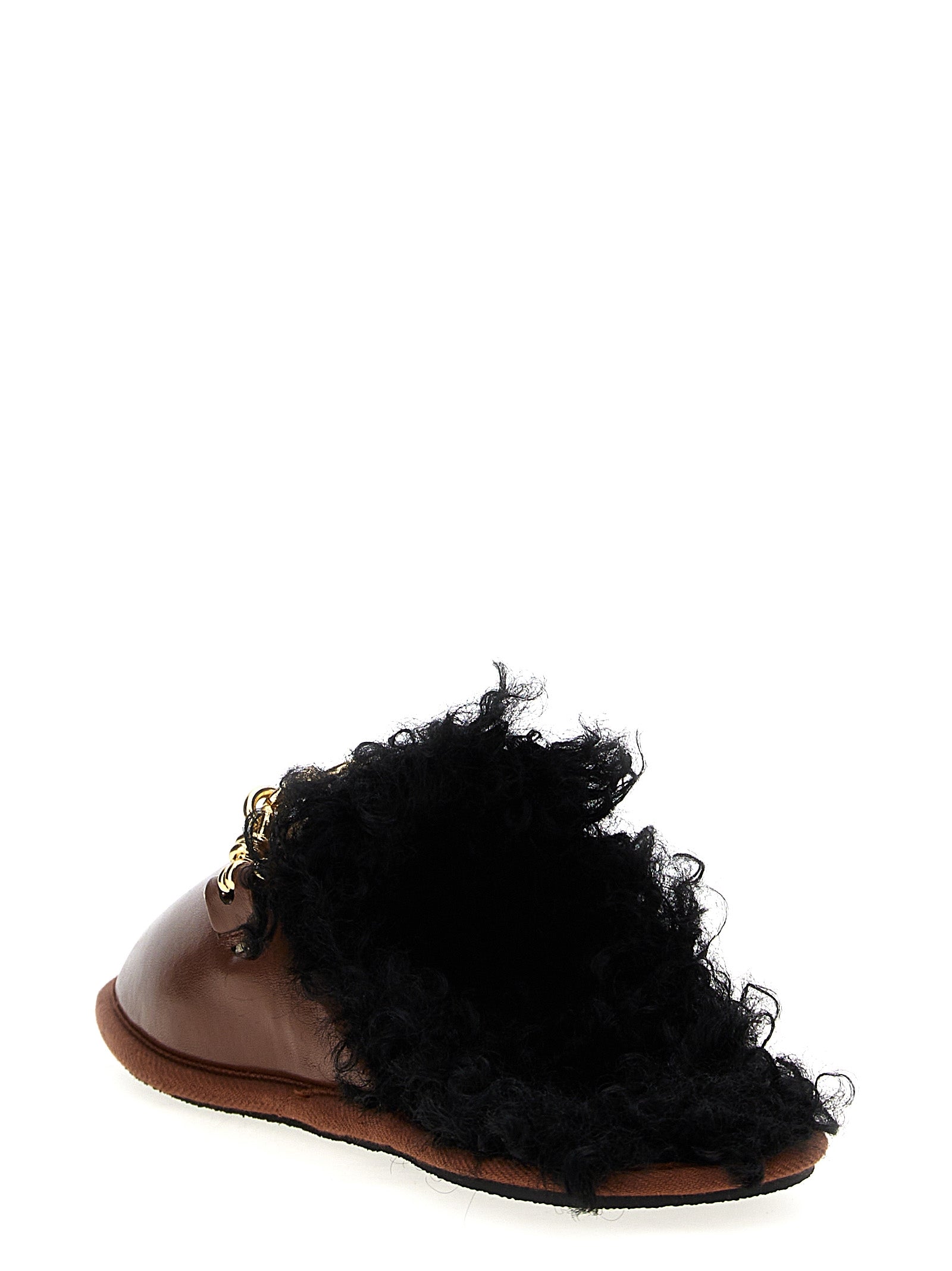 Stella McCartney Braune Mules aus Polyethylen