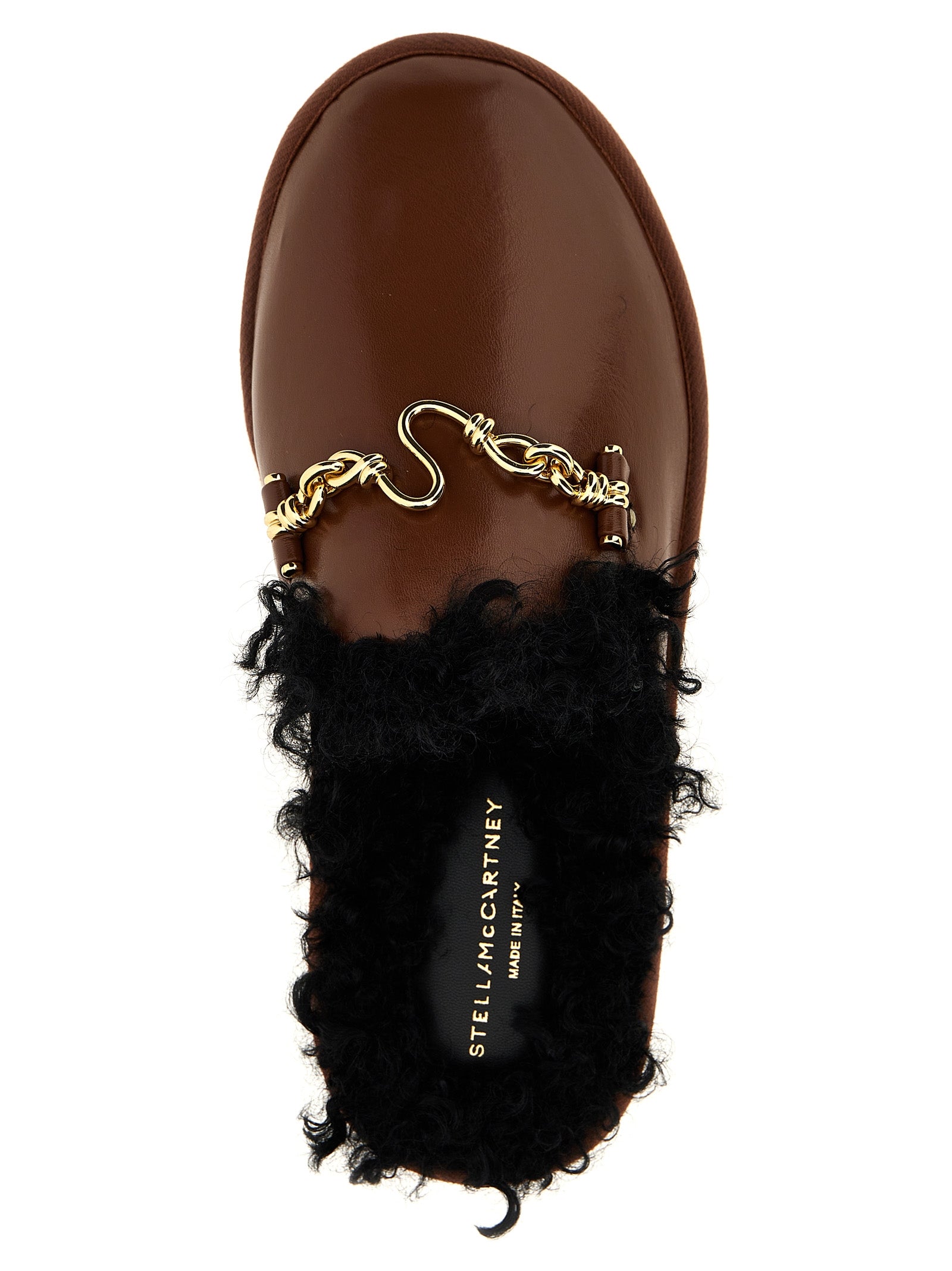 Stella McCartney Braune Mules aus Polyethylen
