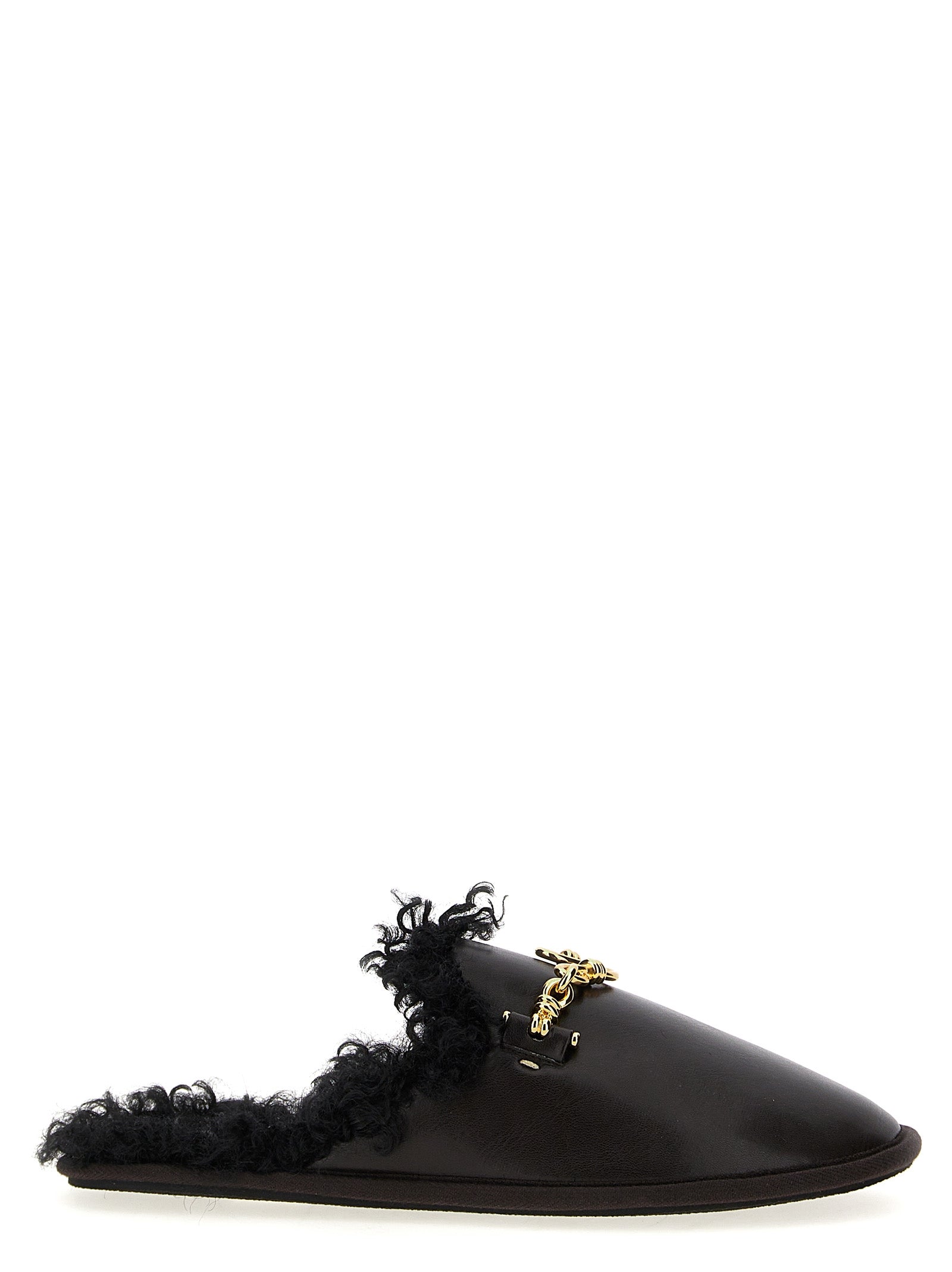Stella McCartney Braune Mules aus Polyethylen