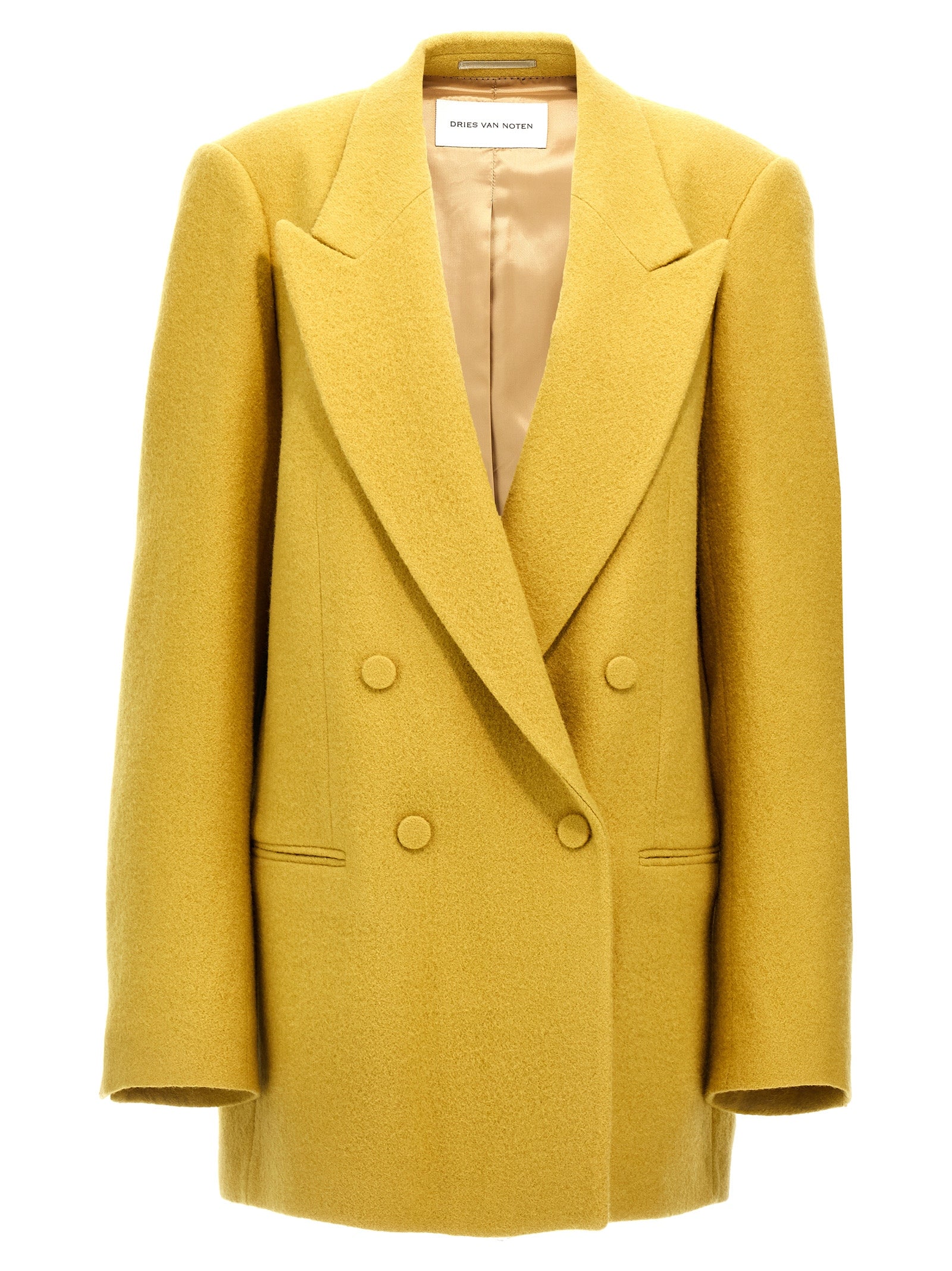 Dries Van Noten Zweifarbiger Wollblazer
