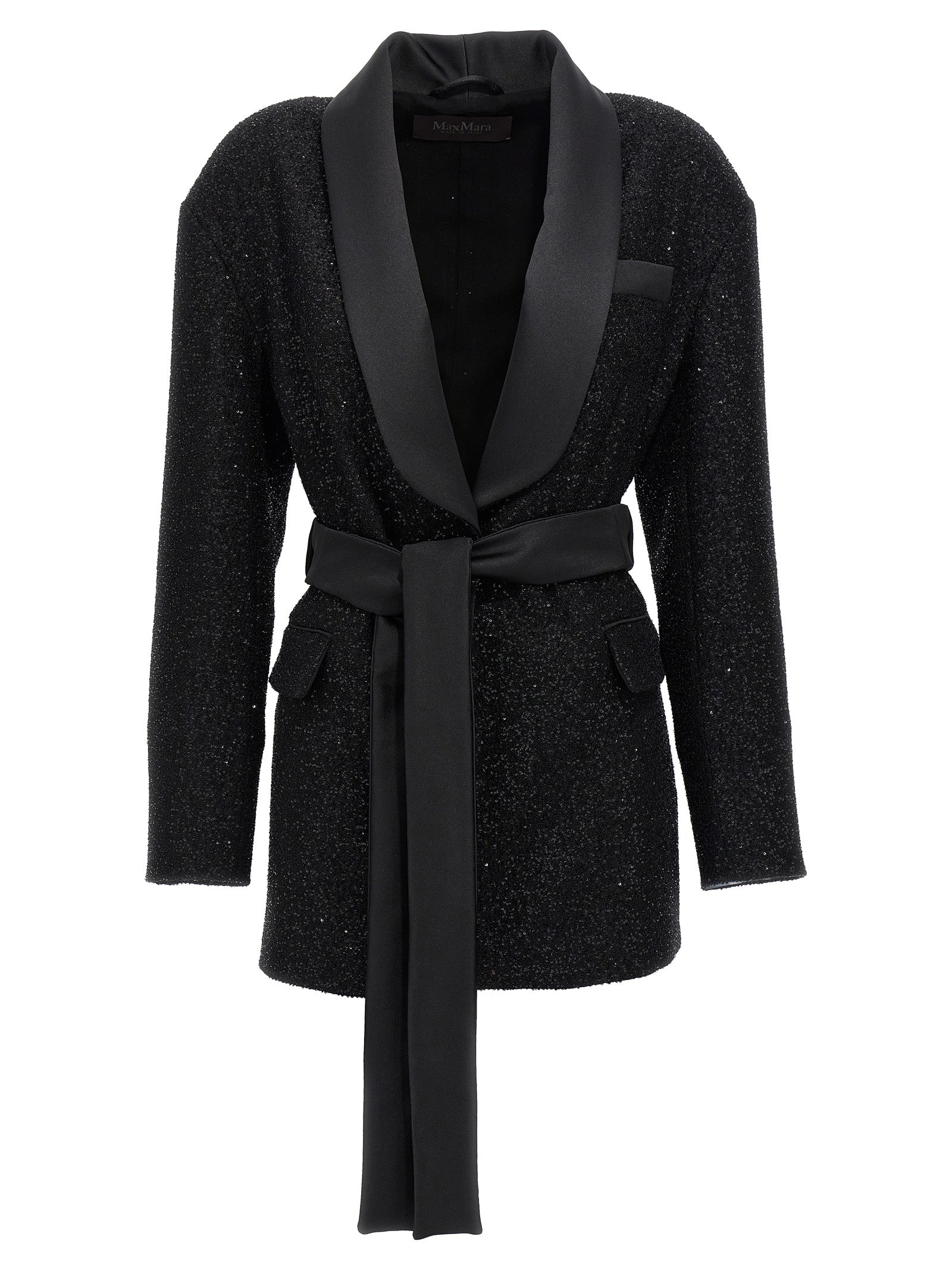 Max Mara Schwarzer Blazer aus Viskose