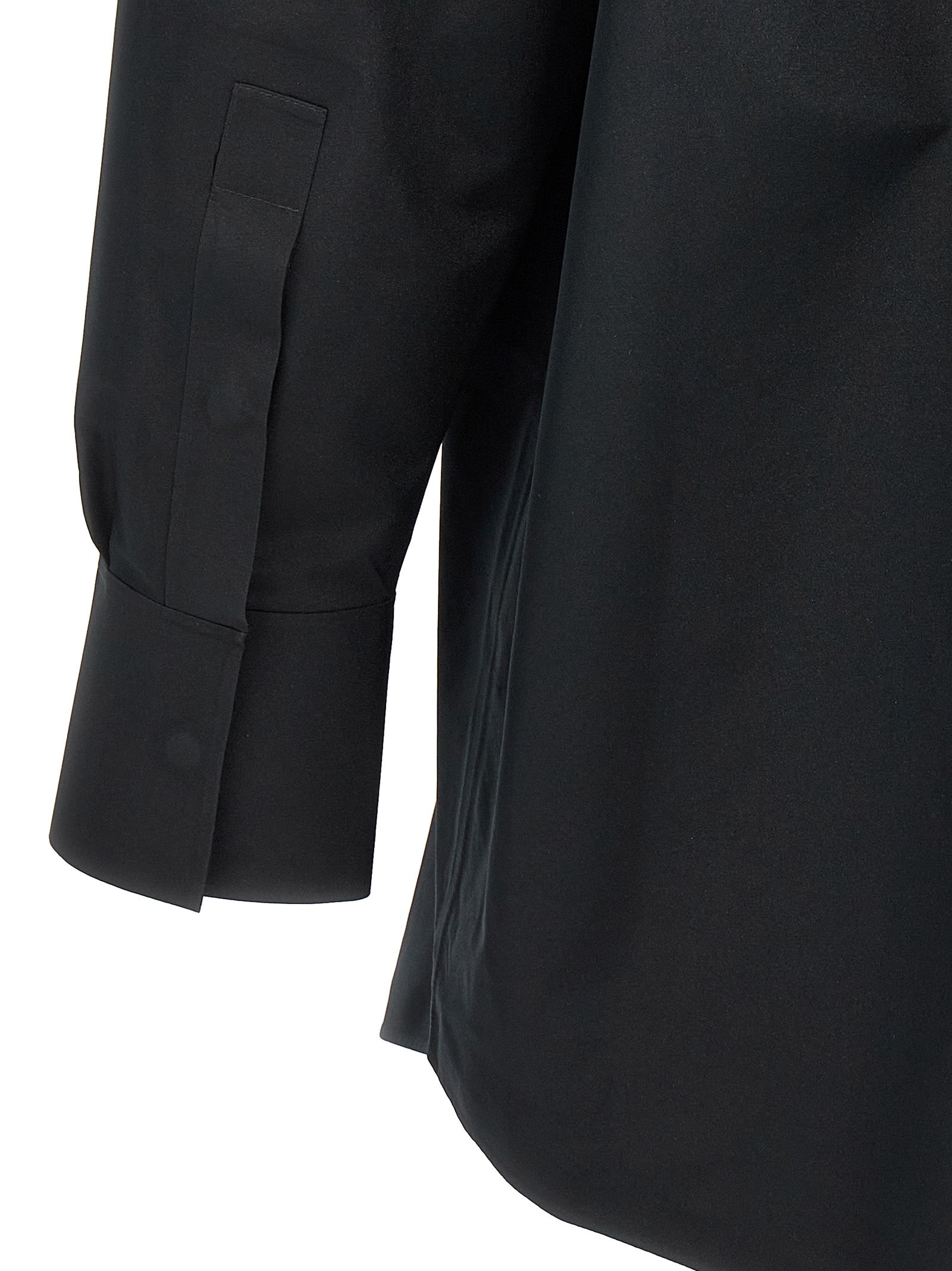 MM6 Maison Margiela Schwarze Bluse aus Polyester