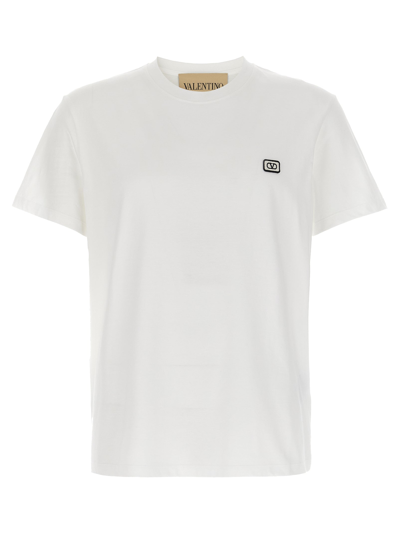Valentino Garavani Weißes Baumwoll-T-Shirt