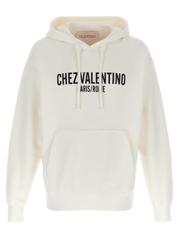 Valentino Garavani Weißes Baumwoll-Sweatshirt