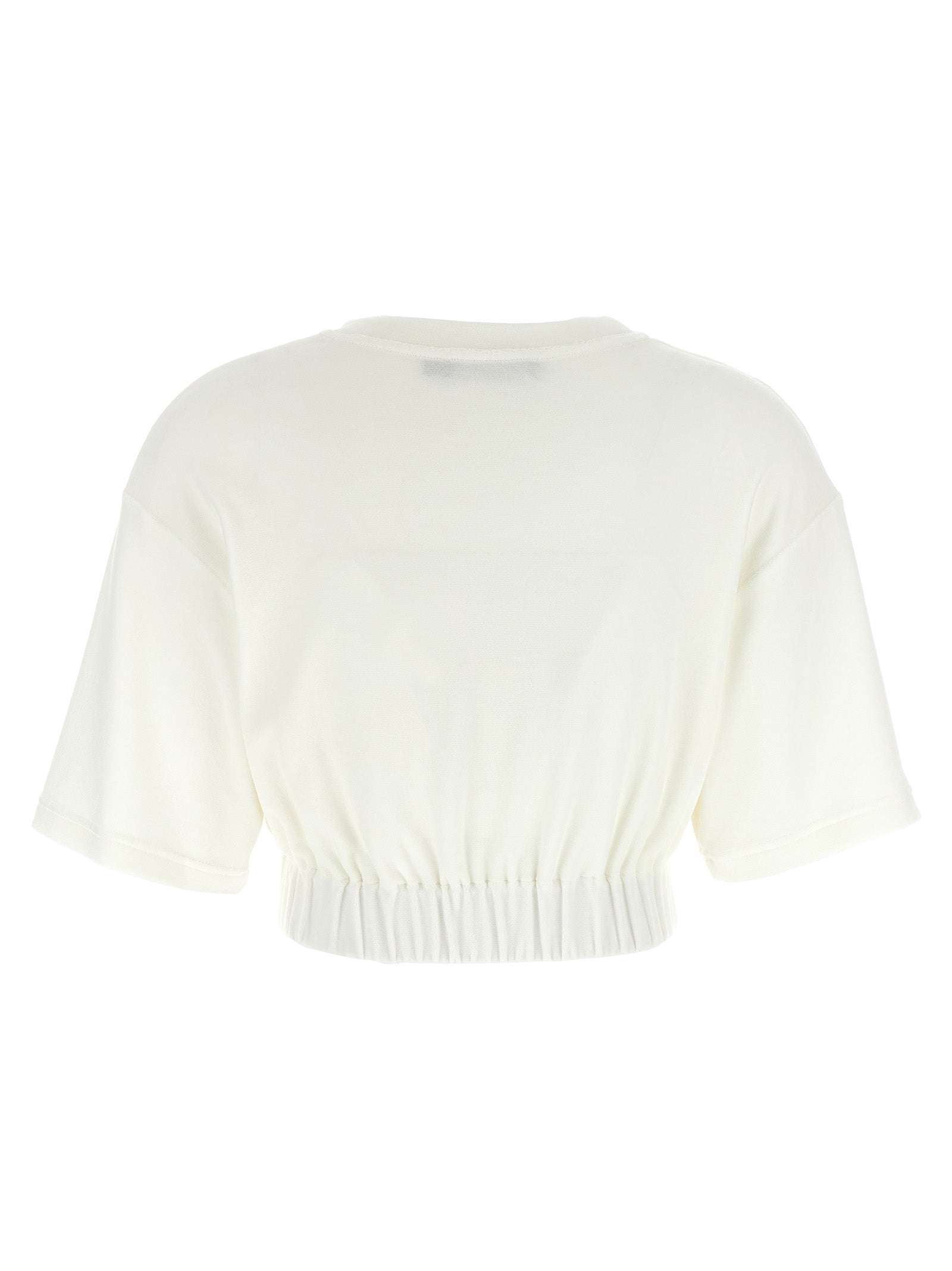 Dolce & Gabbana Weißes Baumwoll-T-Shirt