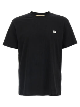 Valentino Garavani Schwarzes Baumwoll-T-Shirt