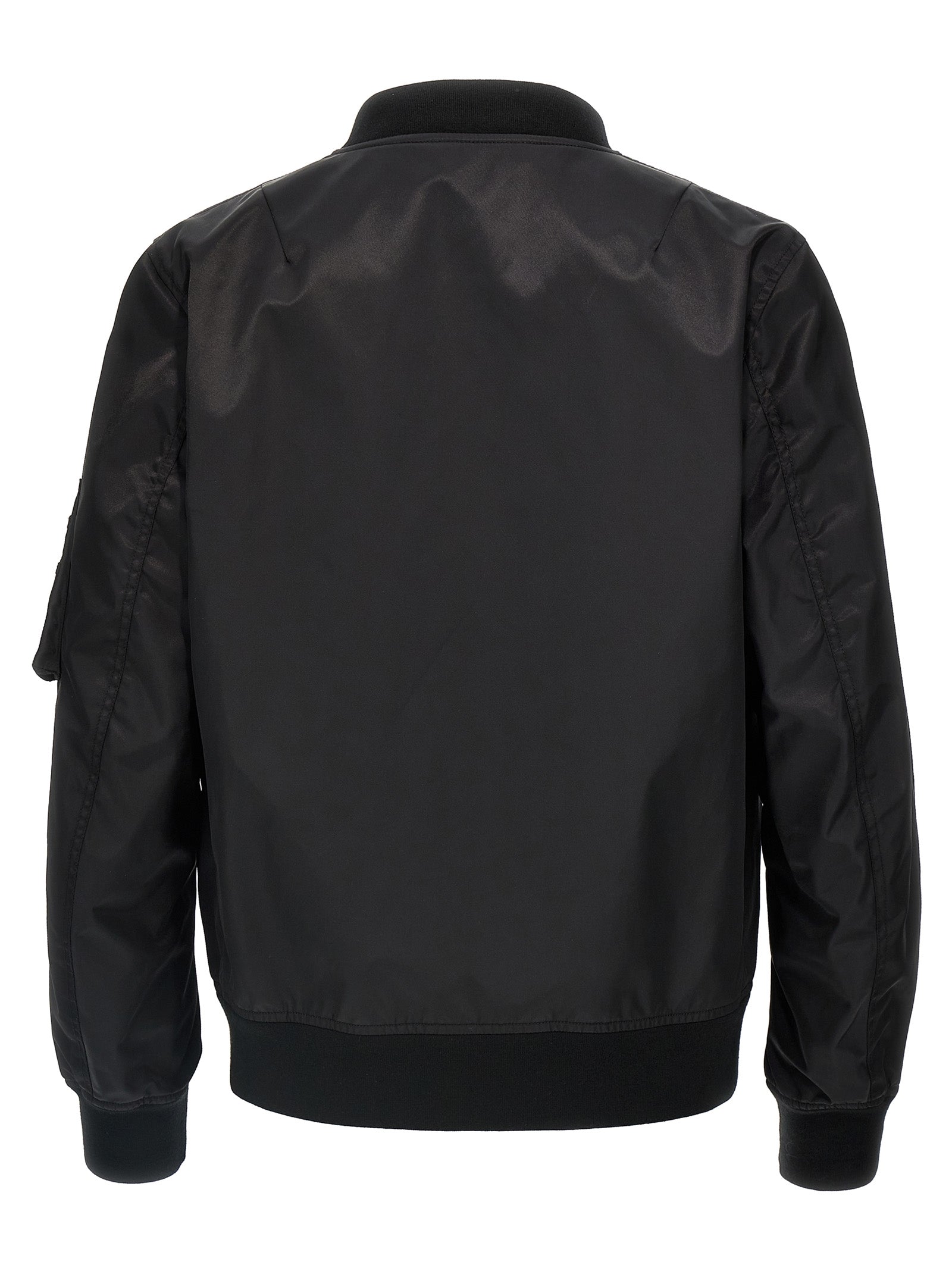 Valentino Garavani Schwarzer Bomber aus Polyamid