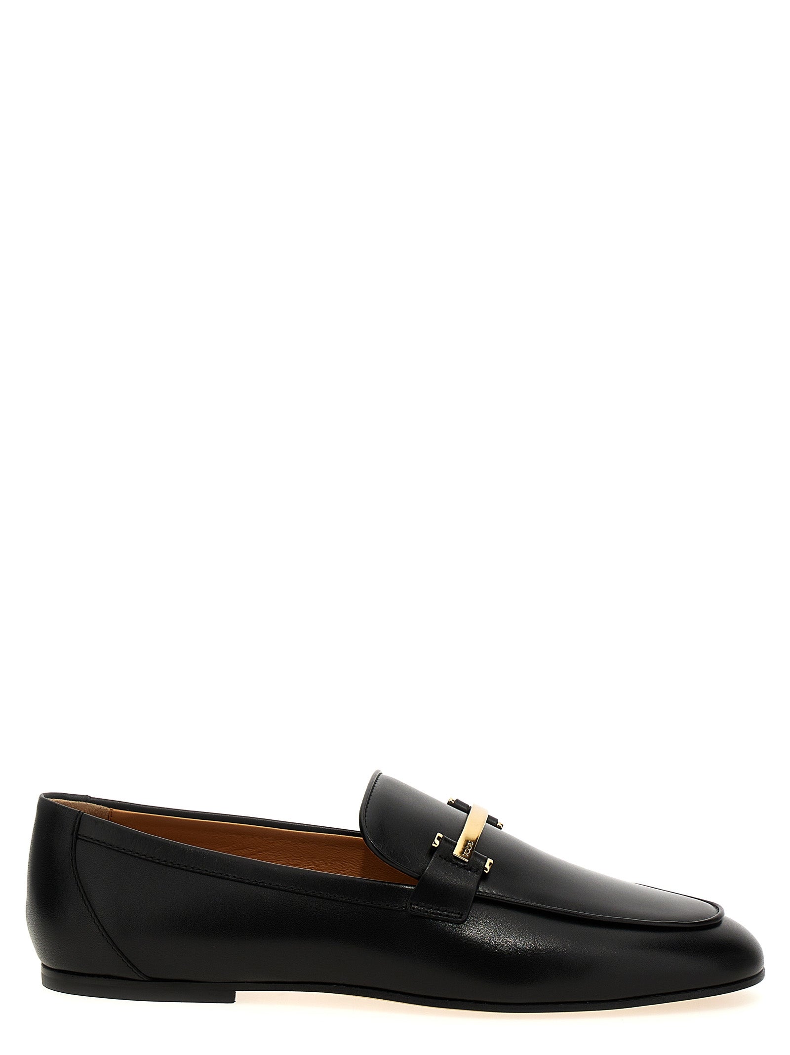 Tod's Schwarze Loafer aus Kalbsleder zum Hineinschlüpfen
